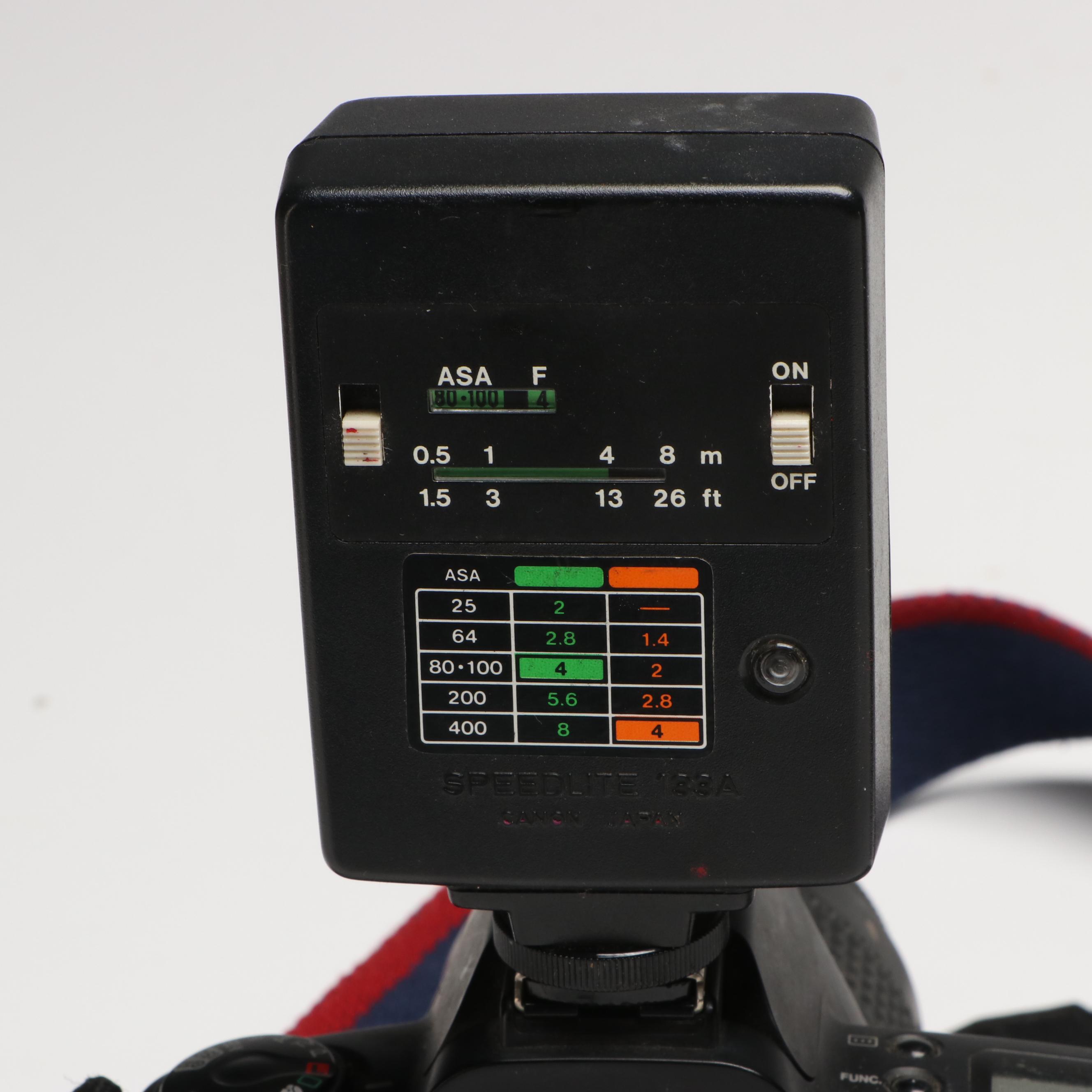 Polaroid Colorpack III with Canon Rebel G and Other Camera Accessories