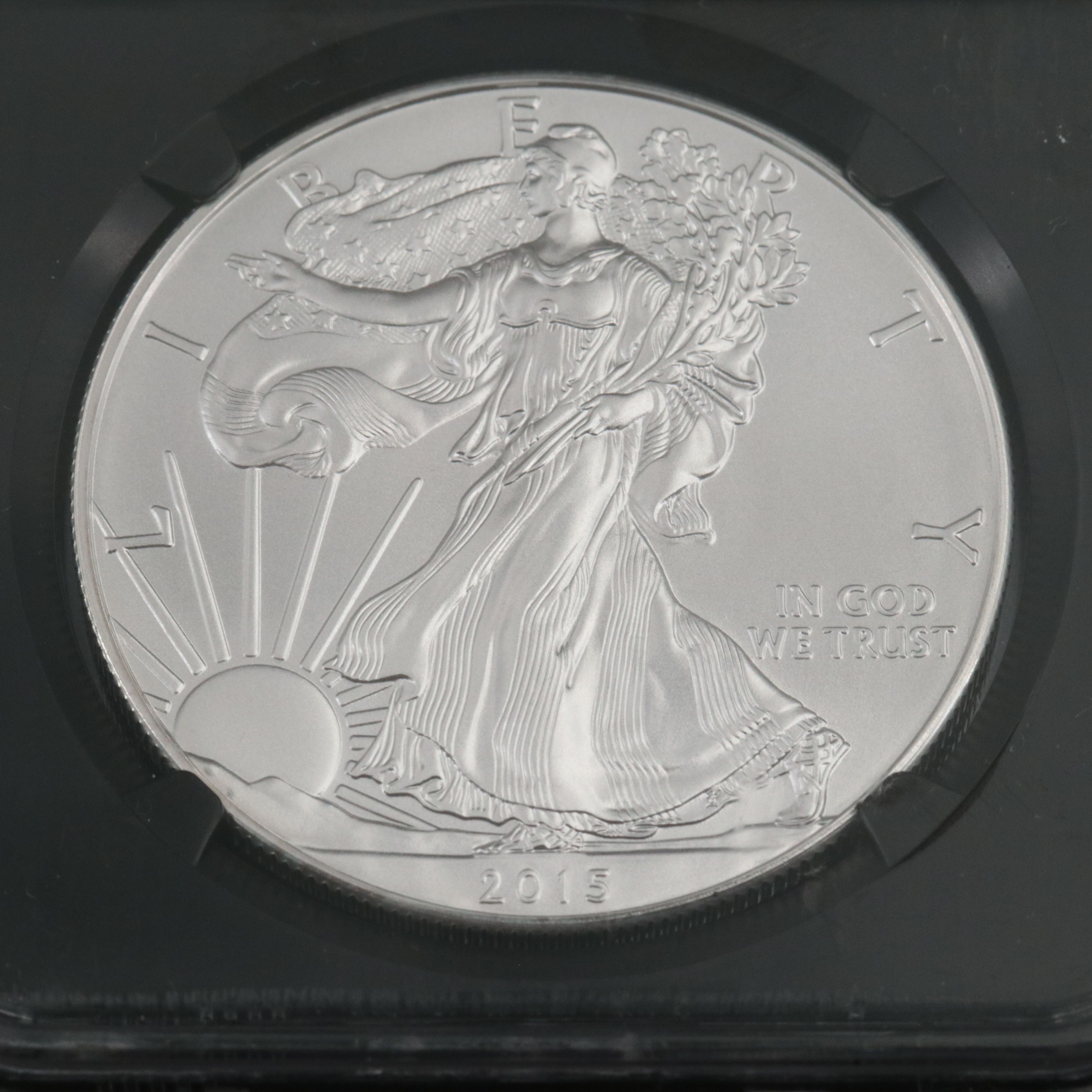 NGC Graded MS70 2015 $1 American Silver Eagle