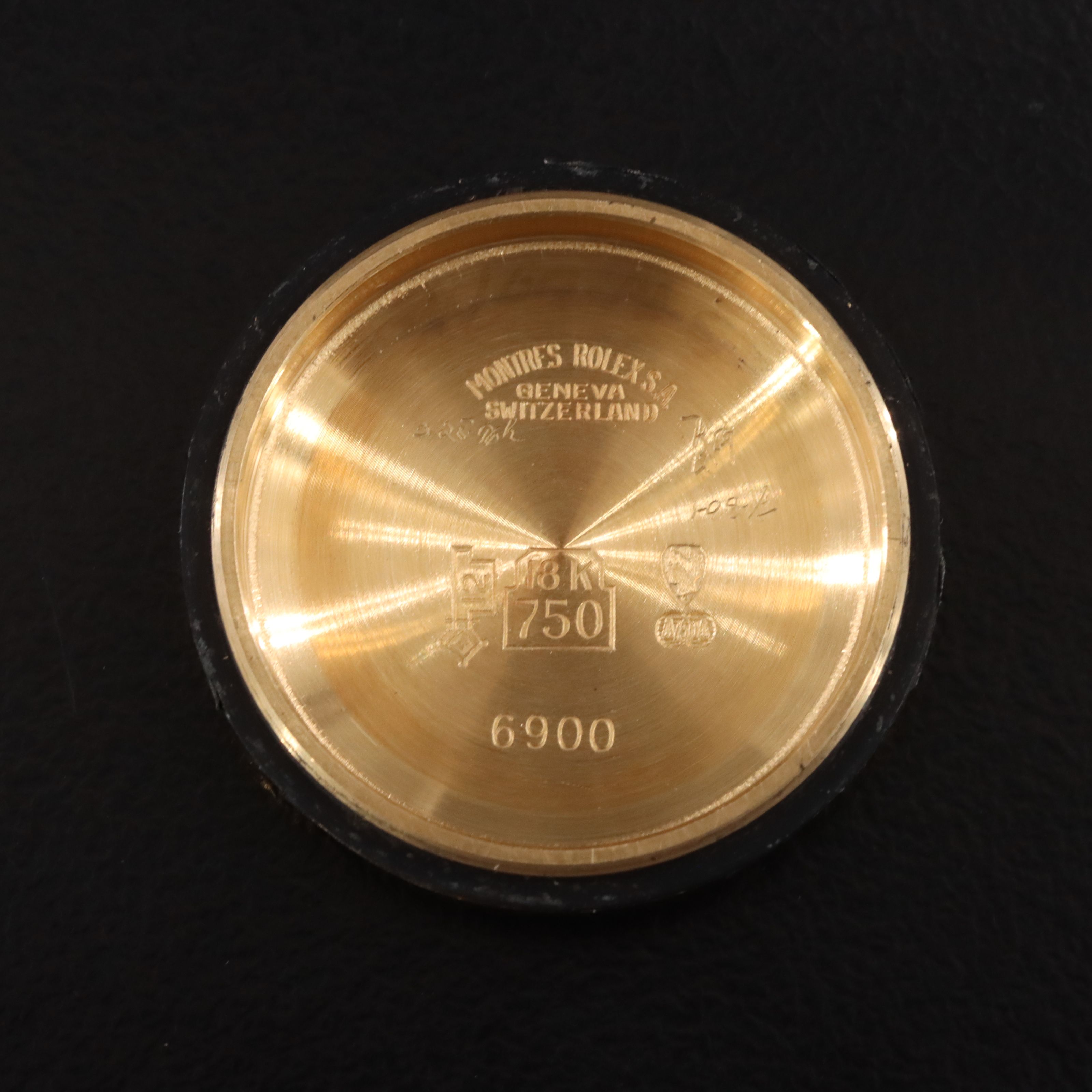 18K Rolex Datejust 6917 Vintage Watch c.1981