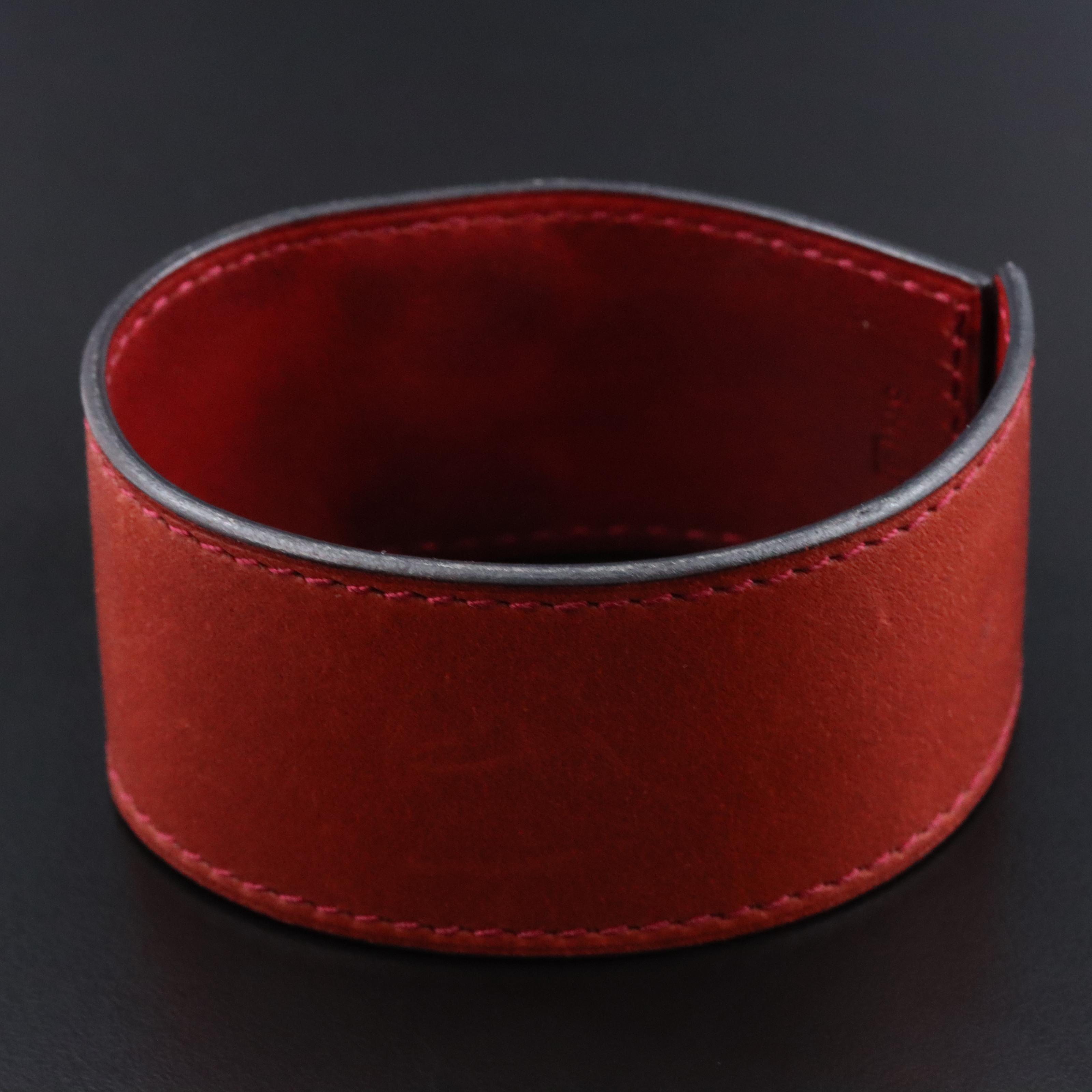 Hermès Artemis Toureg Leather Bracelet
