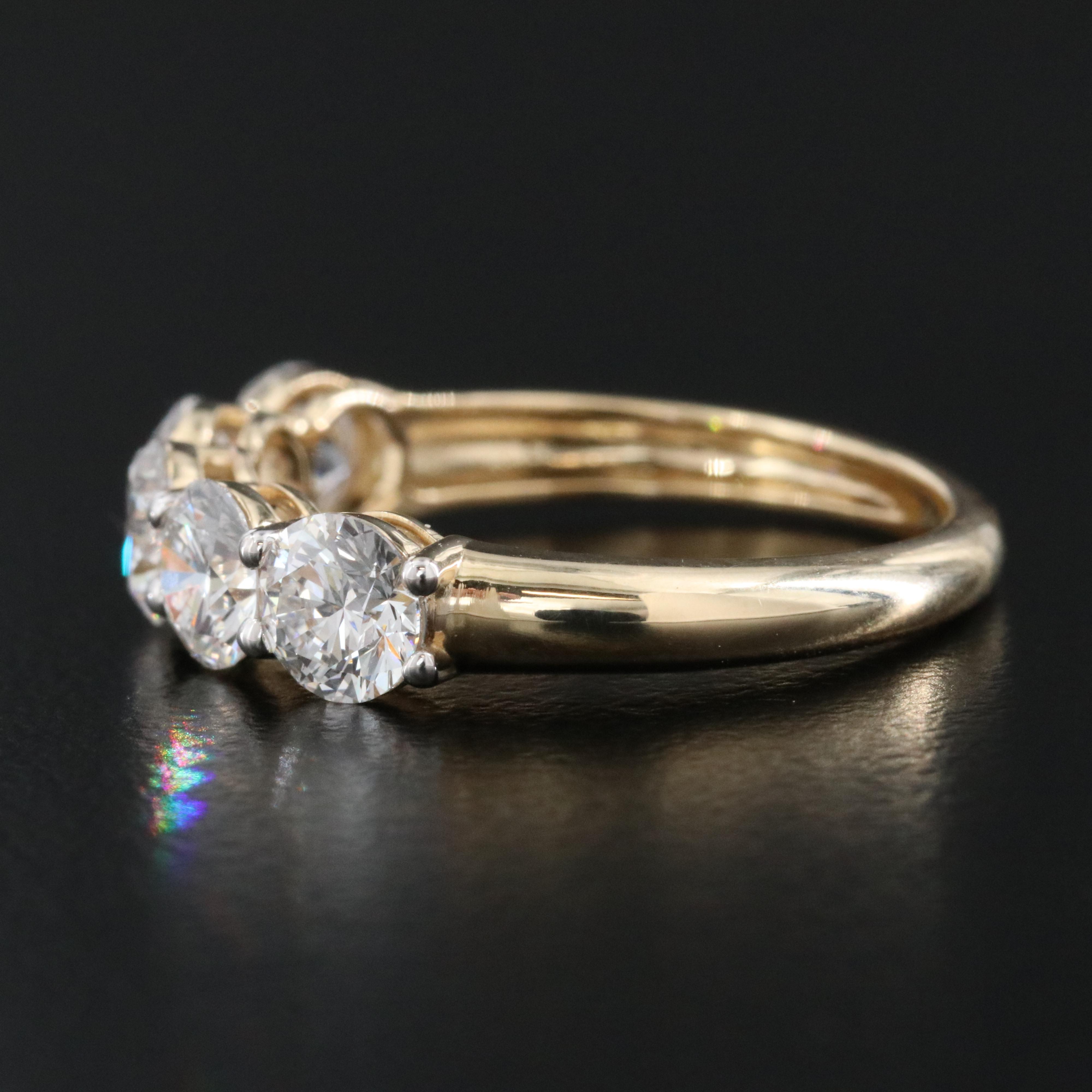 14K 1.82 CTW Lab Grown Diamond Band
