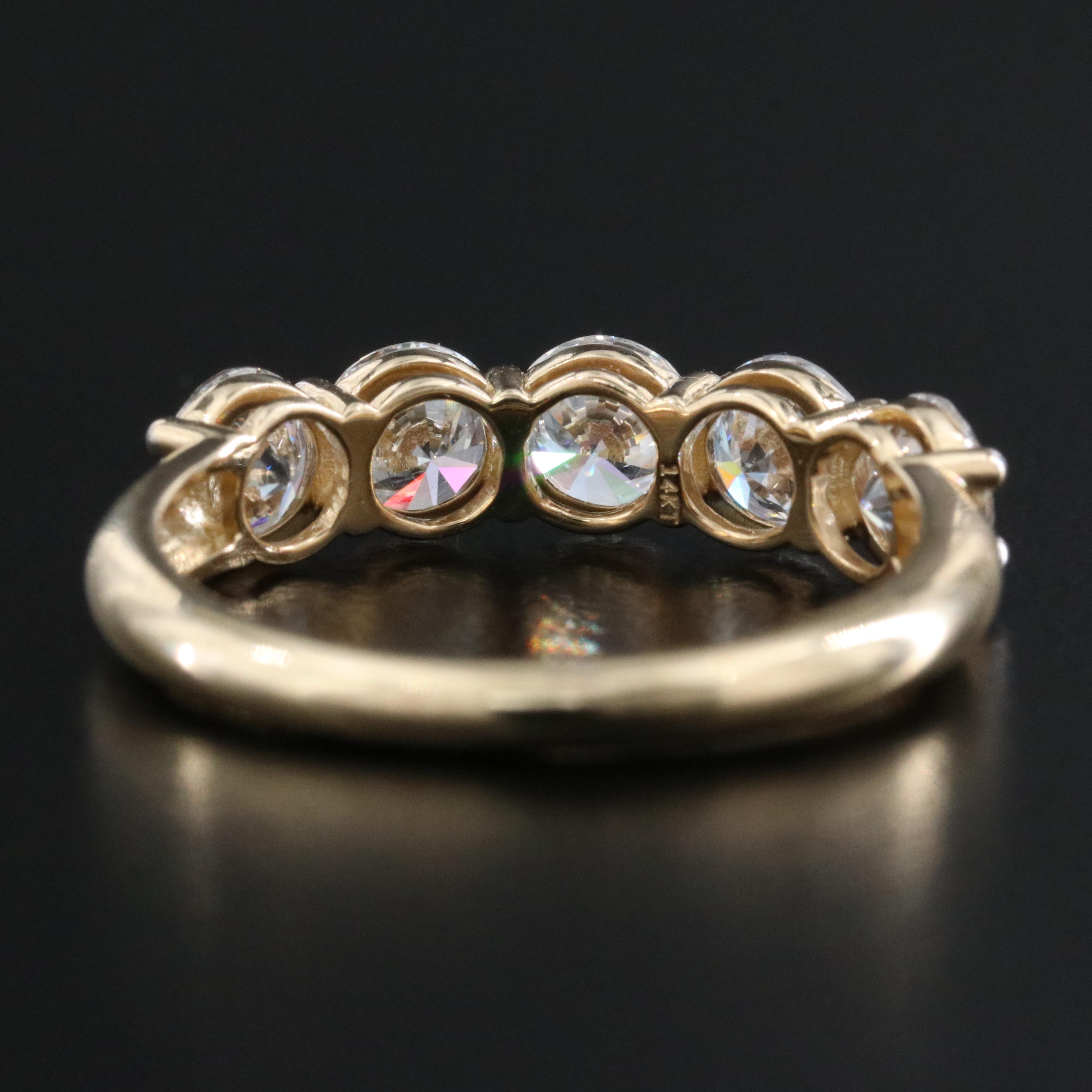 14K 1.82 CTW Lab Grown Diamond Band