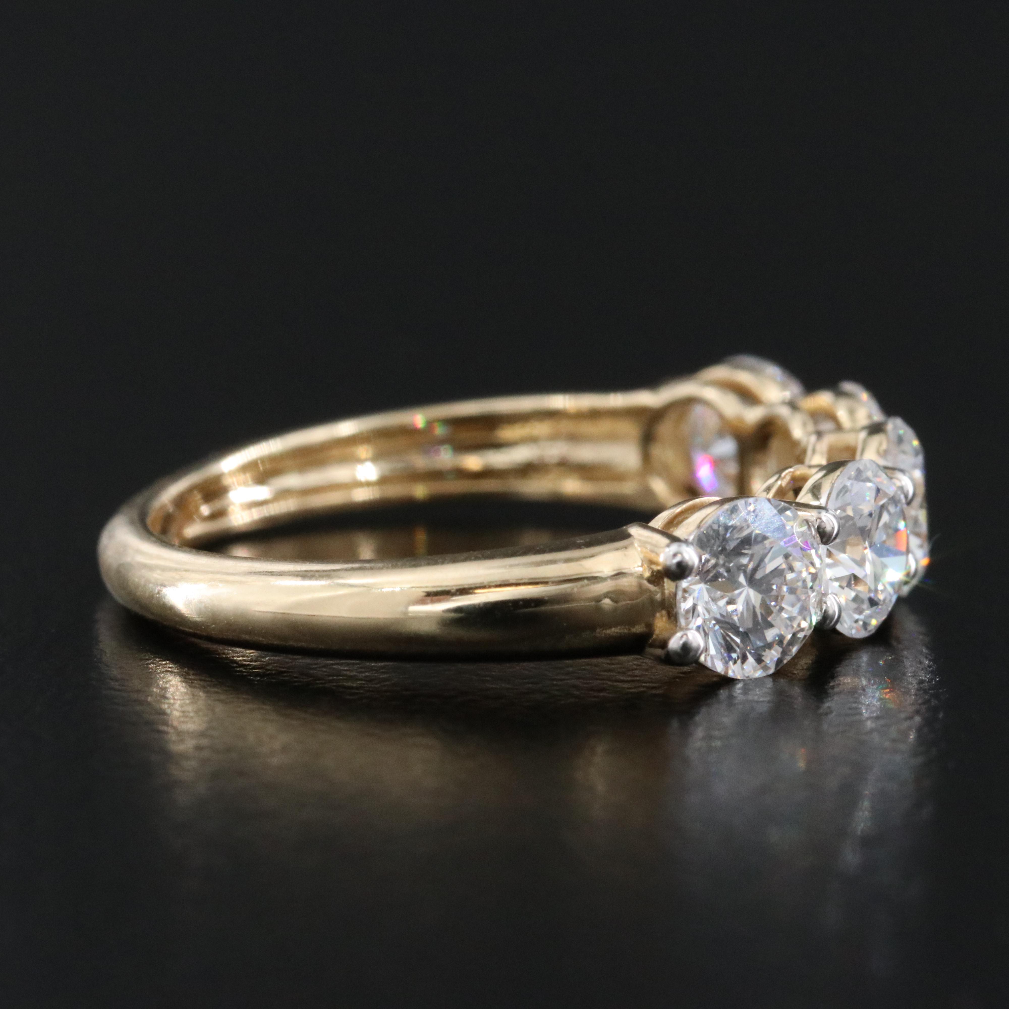 14K 1.82 CTW Lab Grown Diamond Band