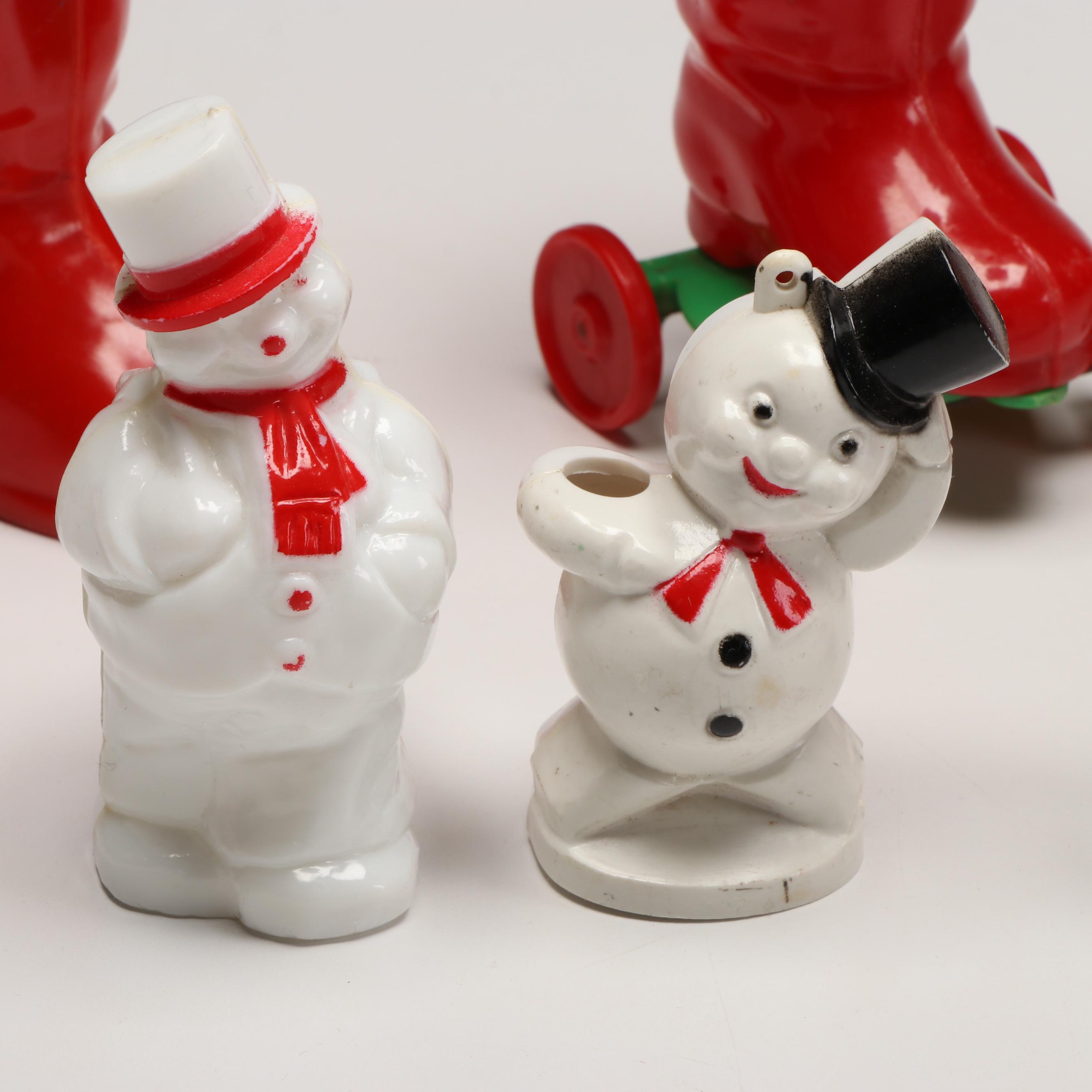 Rosbro with Other Christmas Candy Containers and Decorations