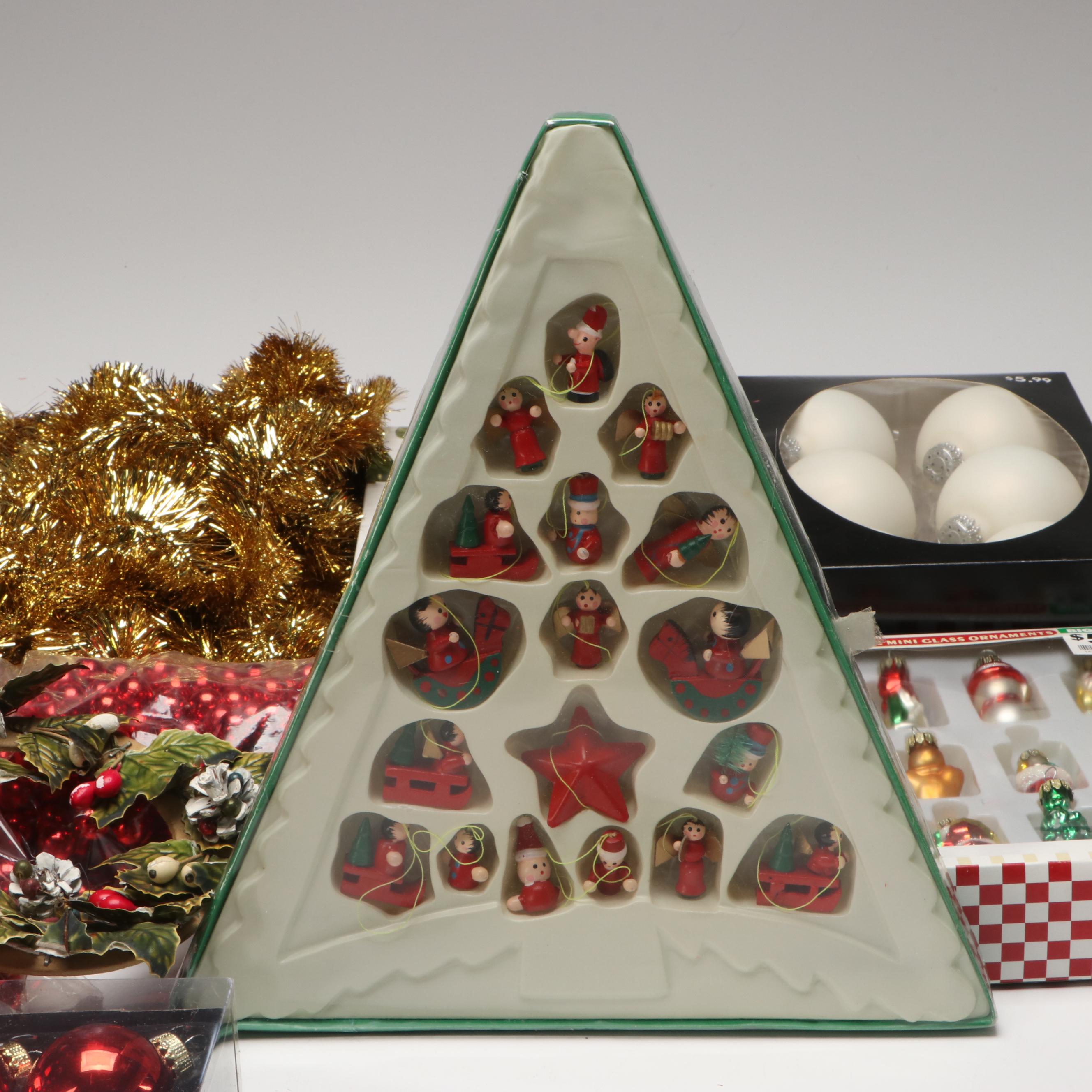 Pier 1, Christmas on Main Street with Other Christmas Ornaments and Garland