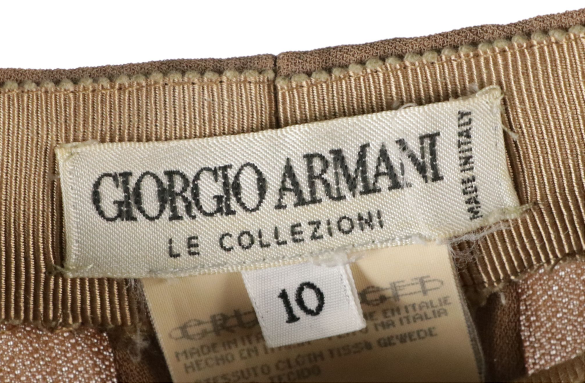 Giorgio Armani Le Collezioni Sleeveless Dress and Top, Pants, and Jacket