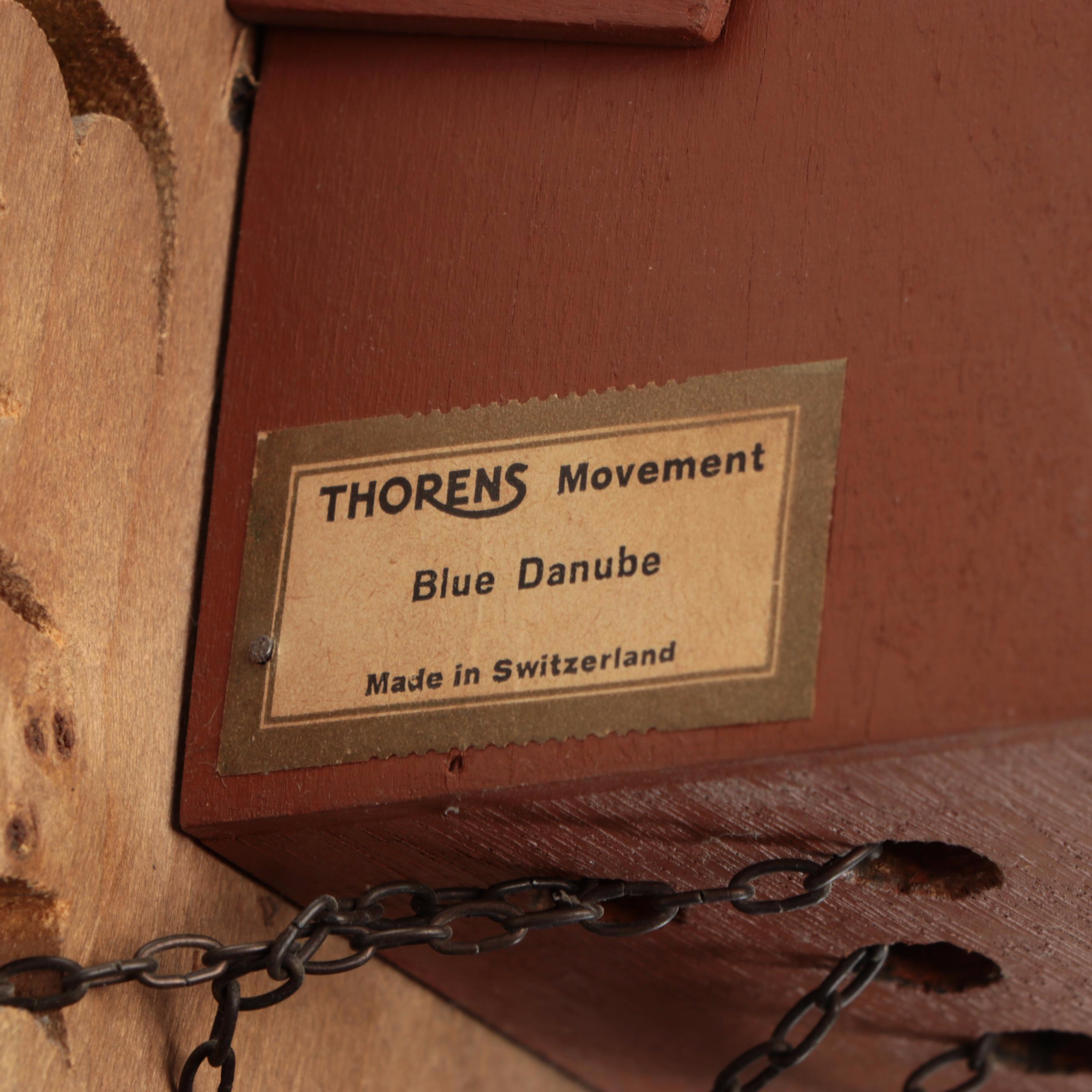 German Black Forest Style Wall Hanging Cuckoo Clock