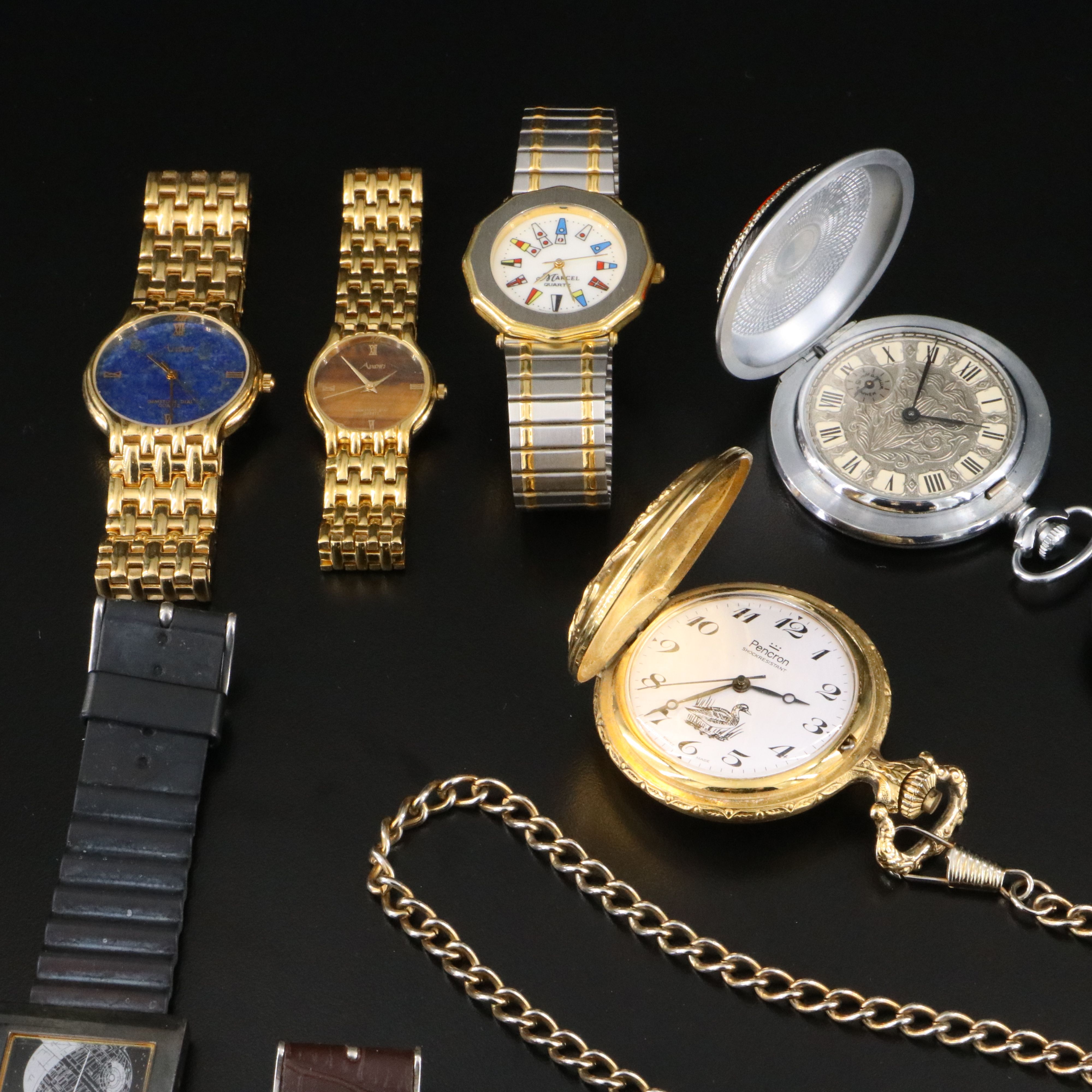 Collection of Watches Featuring Perry Ellis and Charles Raymond