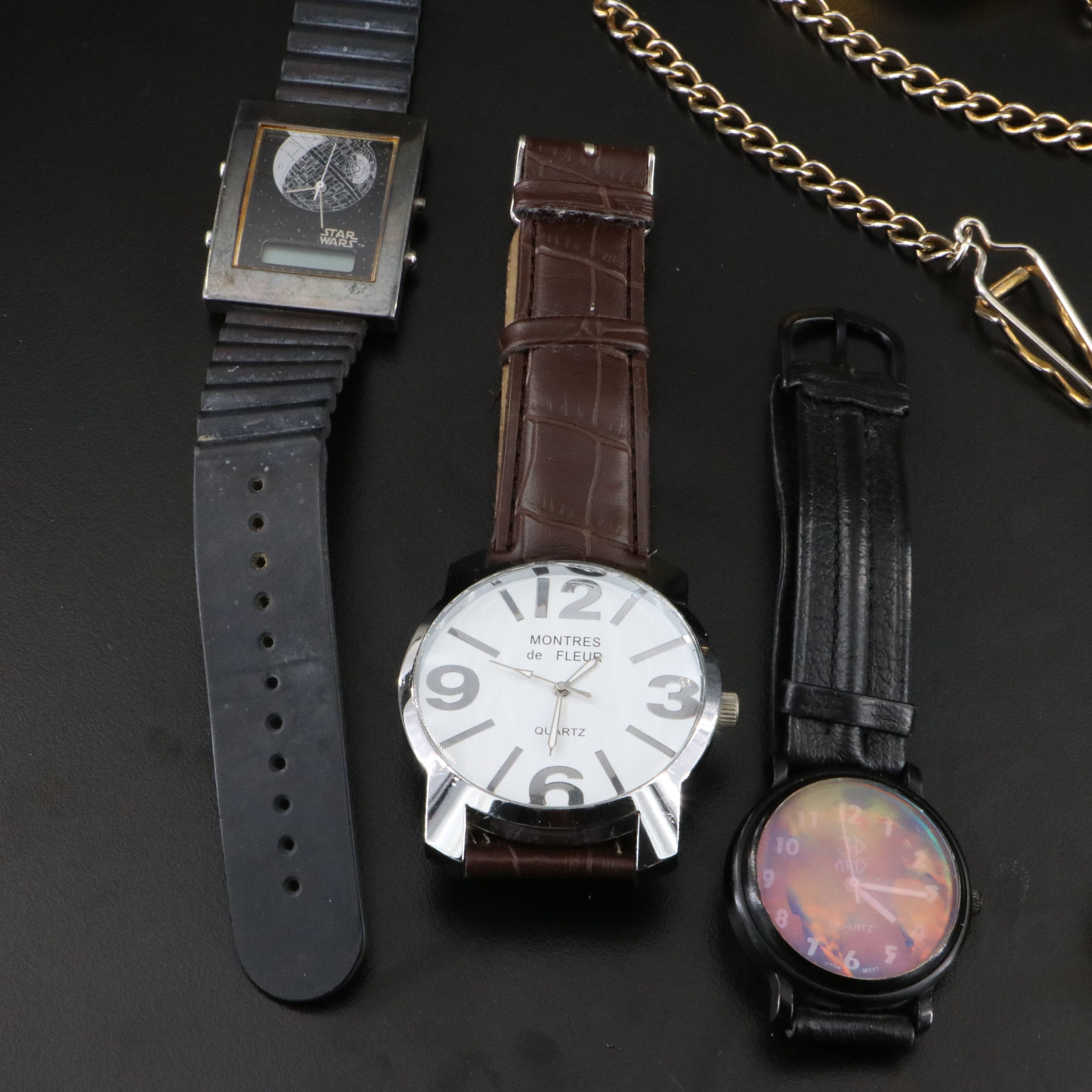 Collection of Watches Featuring Perry Ellis and Charles Raymond
