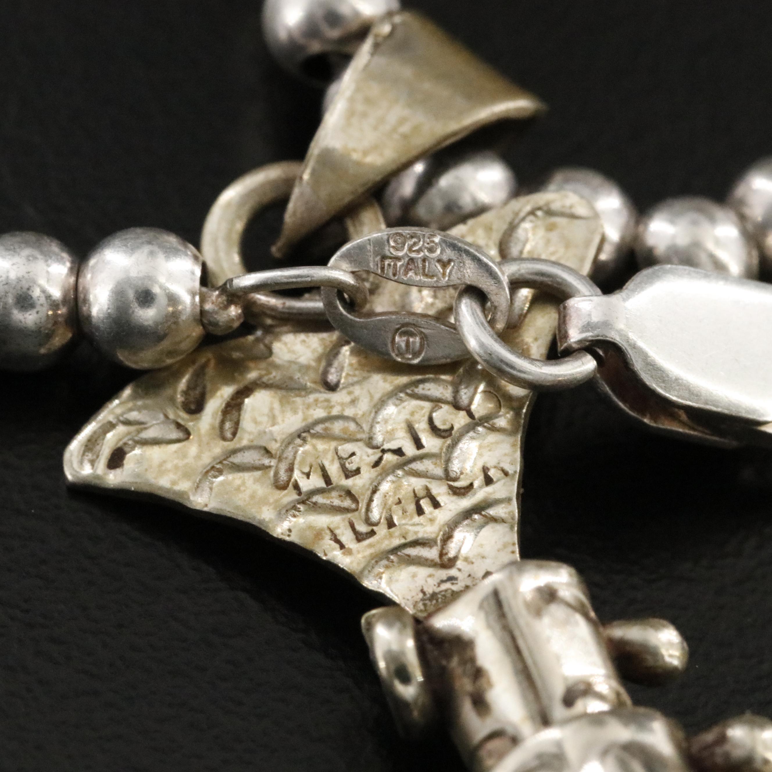 Articulated Fish on Sterling Chain