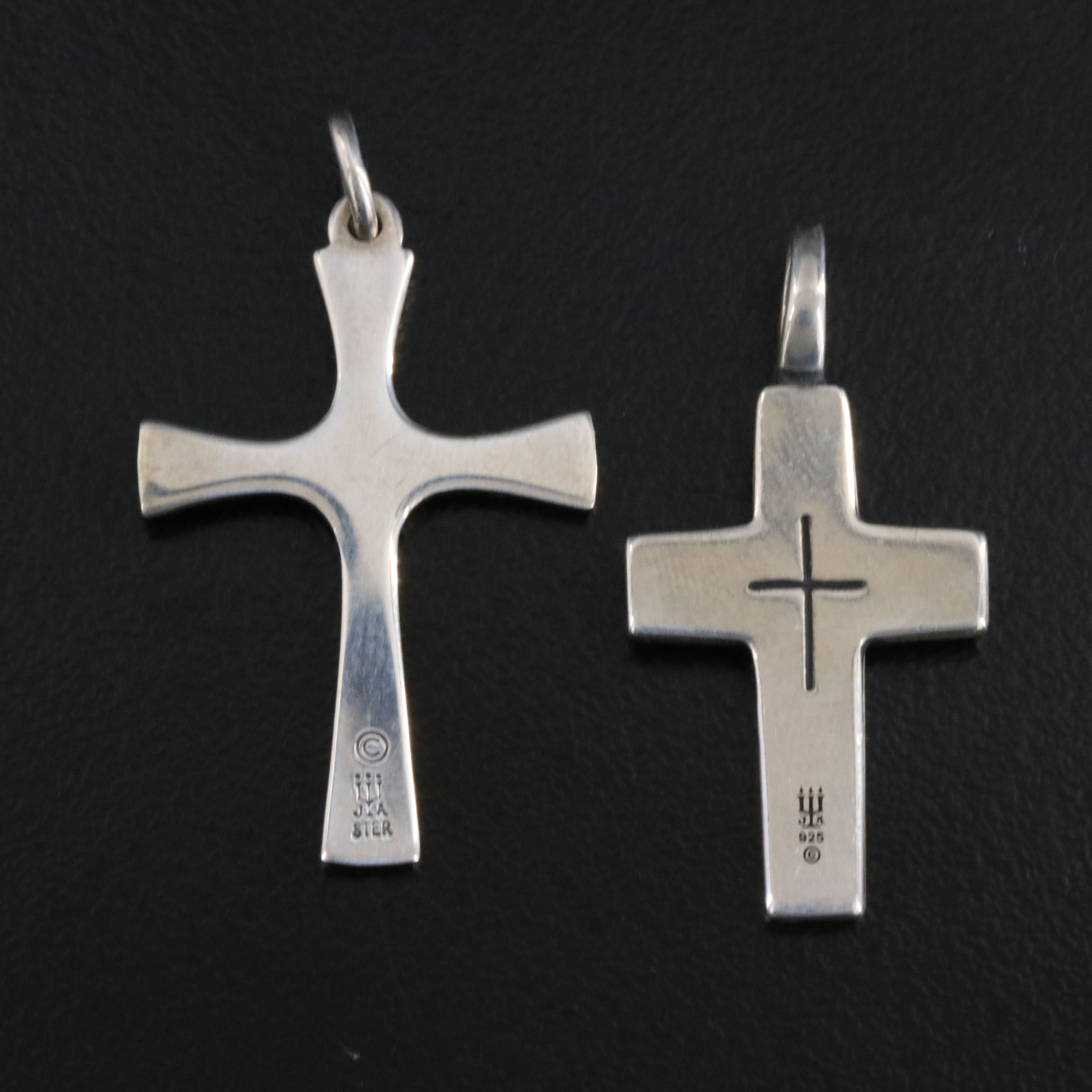 James Avery La Primavera and Be Still Cross Pendant