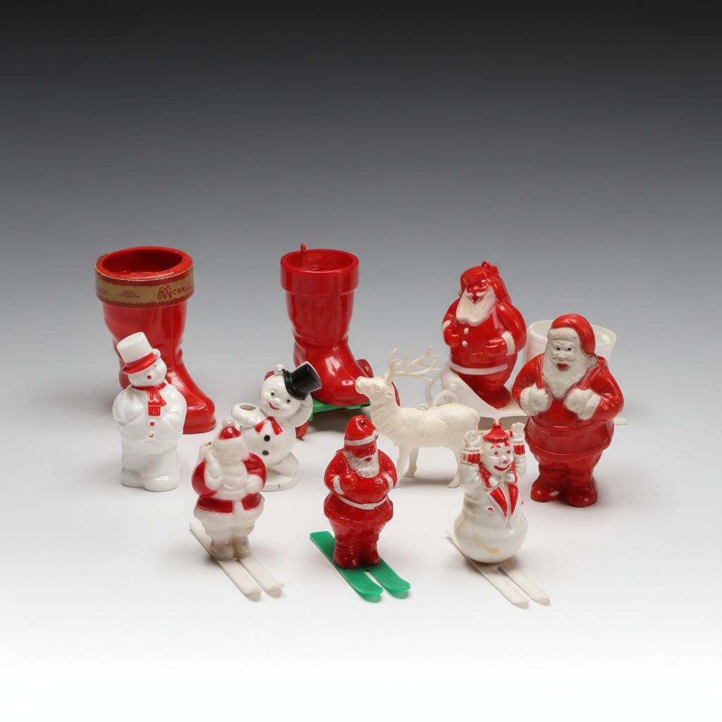 Rosbro with Other Christmas Candy Containers and Decorations