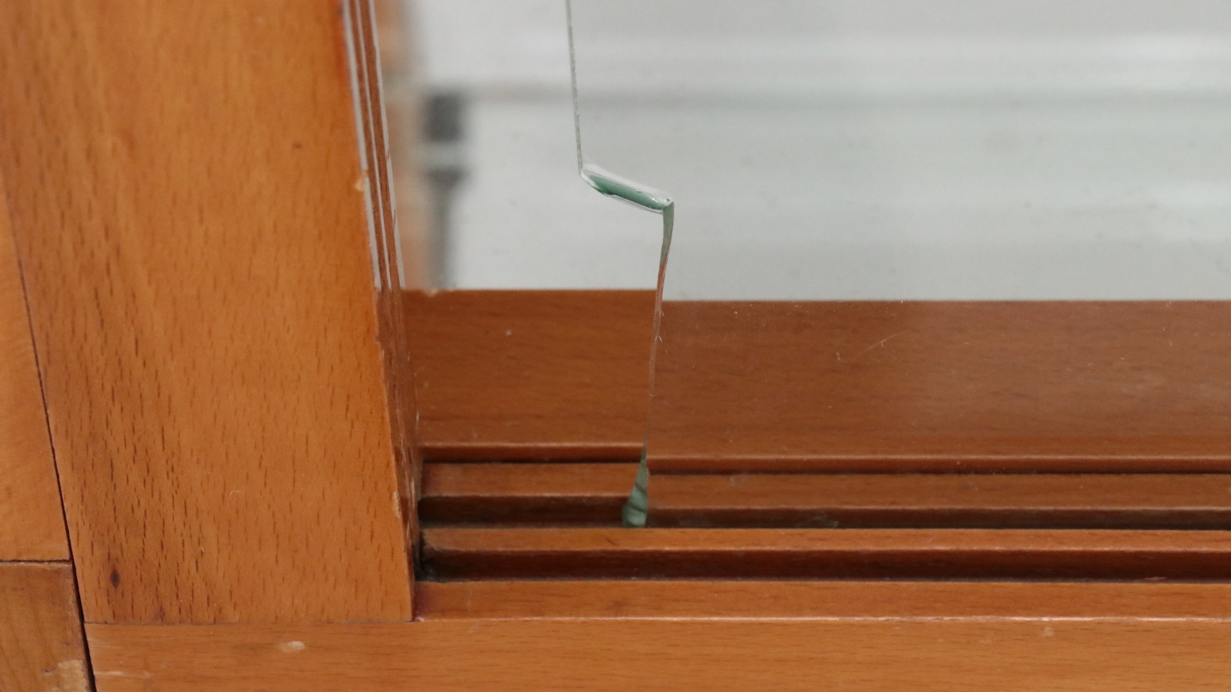 The Waddell Co. Art Deco Style Wood and Glass Display Cabinets