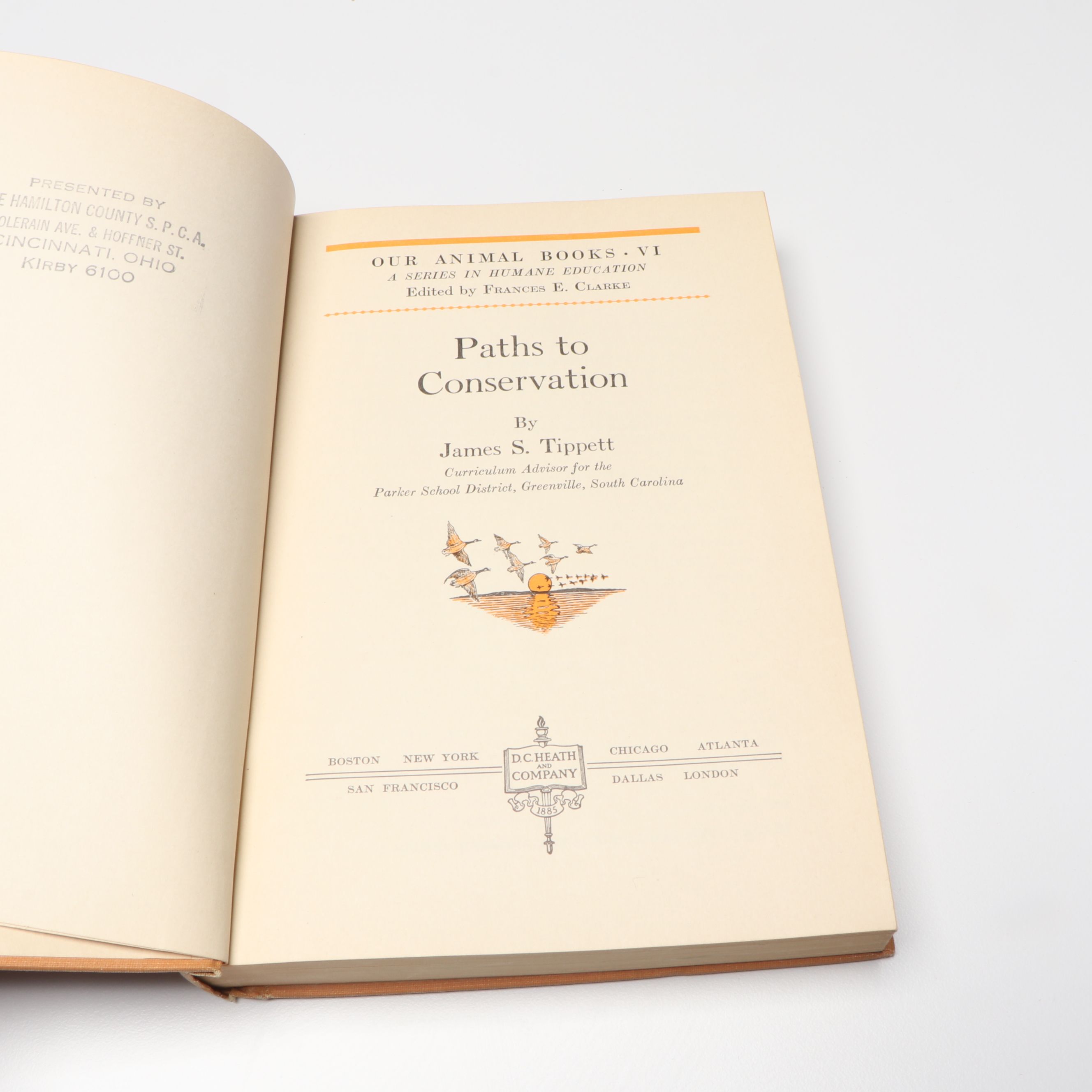 "Paths to Conservation" by James S. Tippett and Other Books