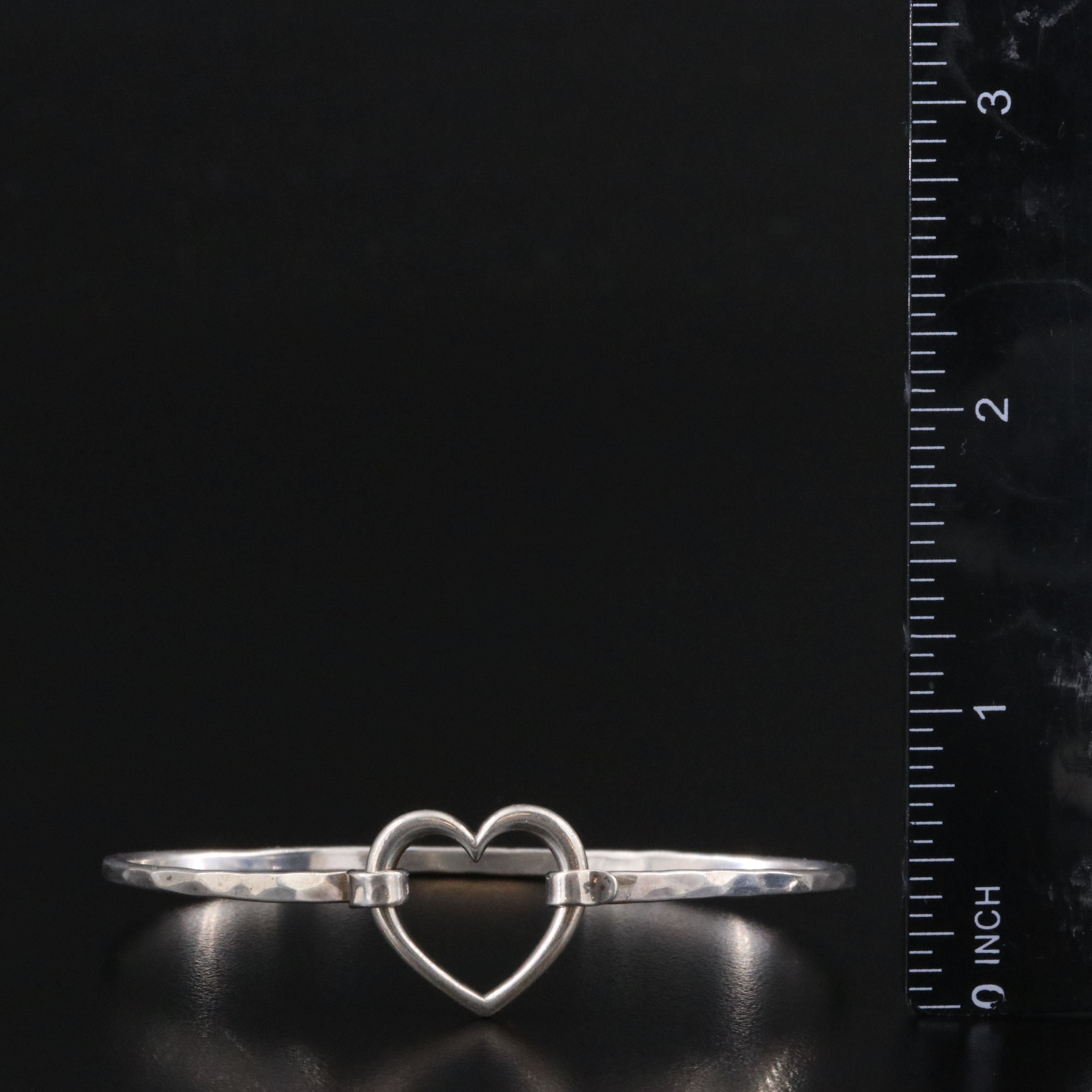 James Avery Sterling Heart Bracelet