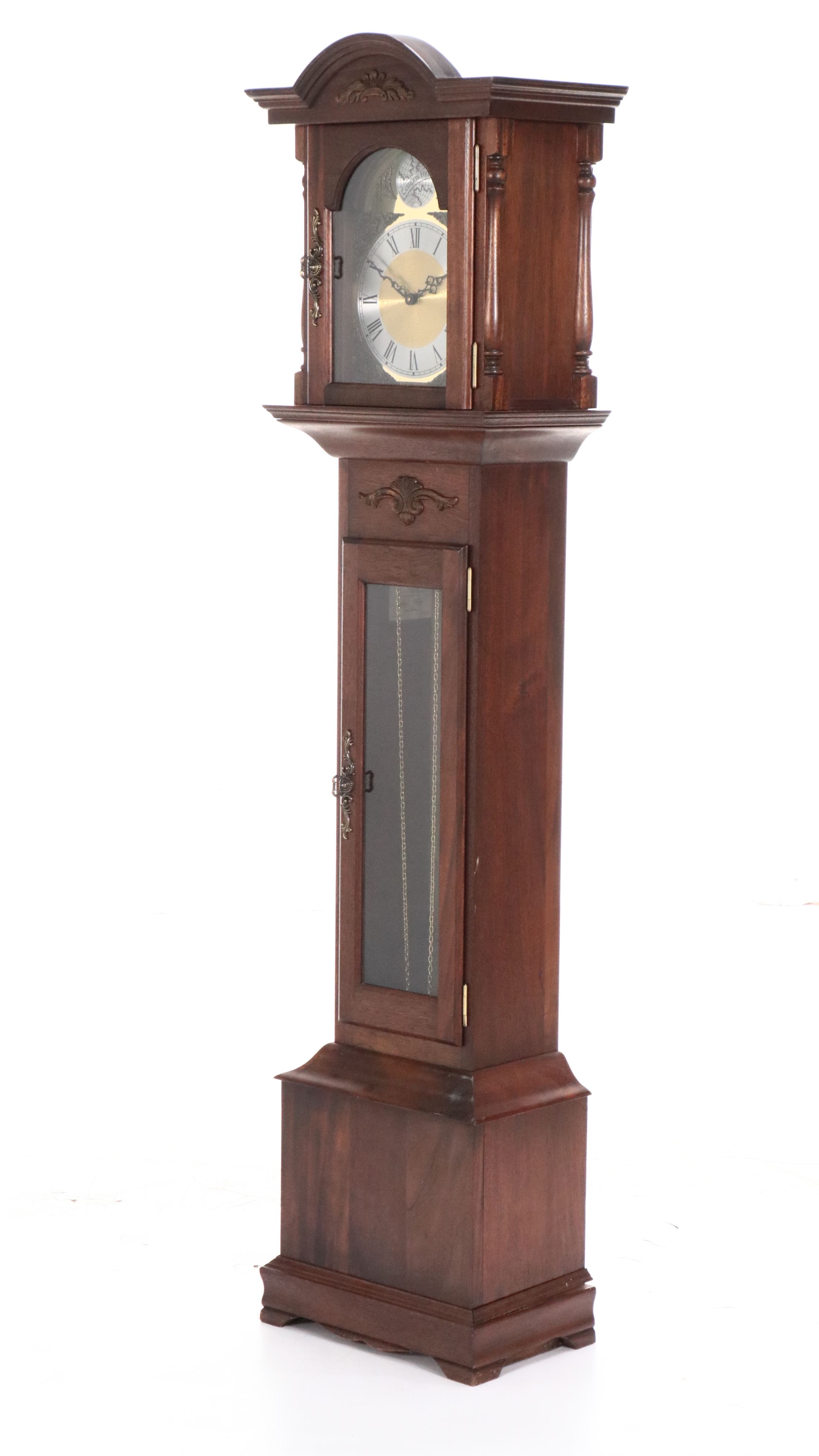 Walnut Grandfather Clock