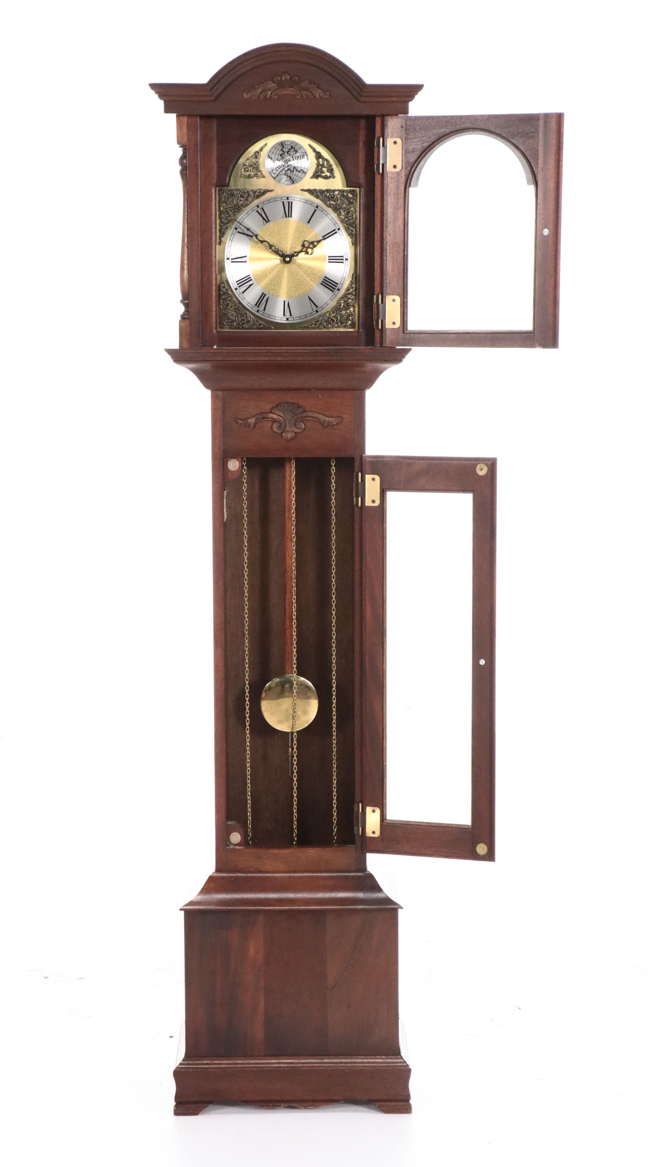 Walnut Grandfather Clock