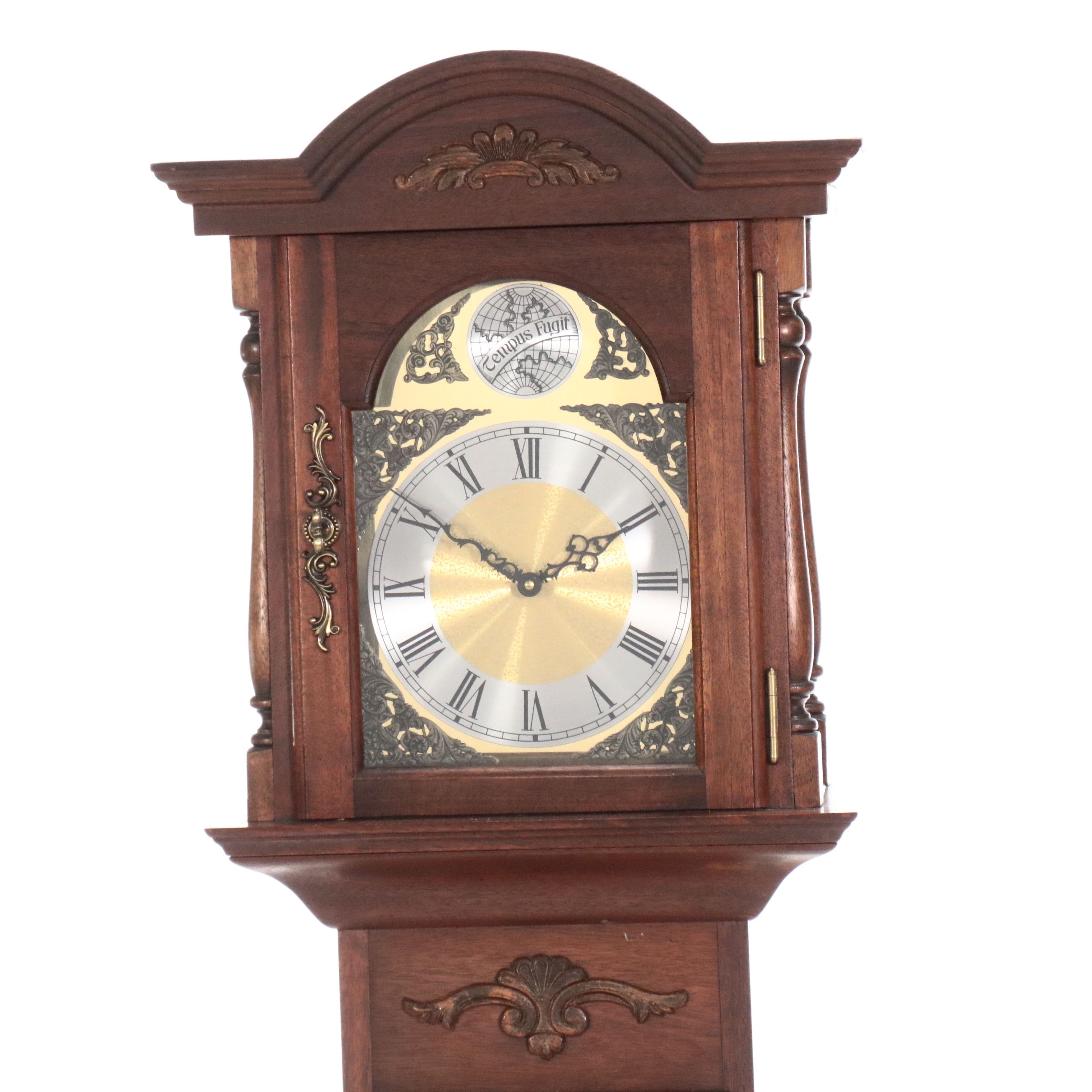 Walnut Grandfather Clock
