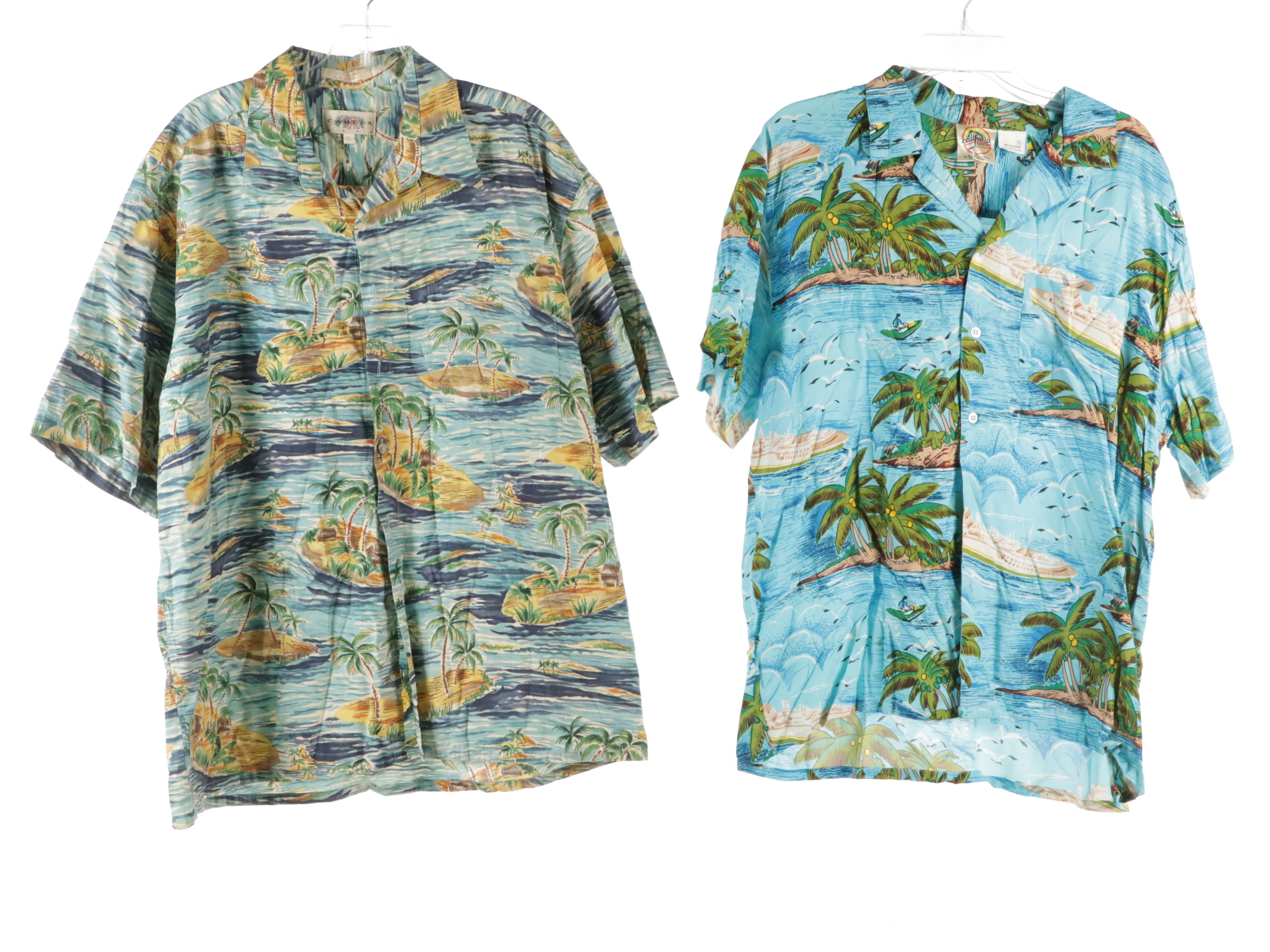 Men's Hawaiian Shirts Featuring Royal Creations, Kirra, Campia Moda, and More