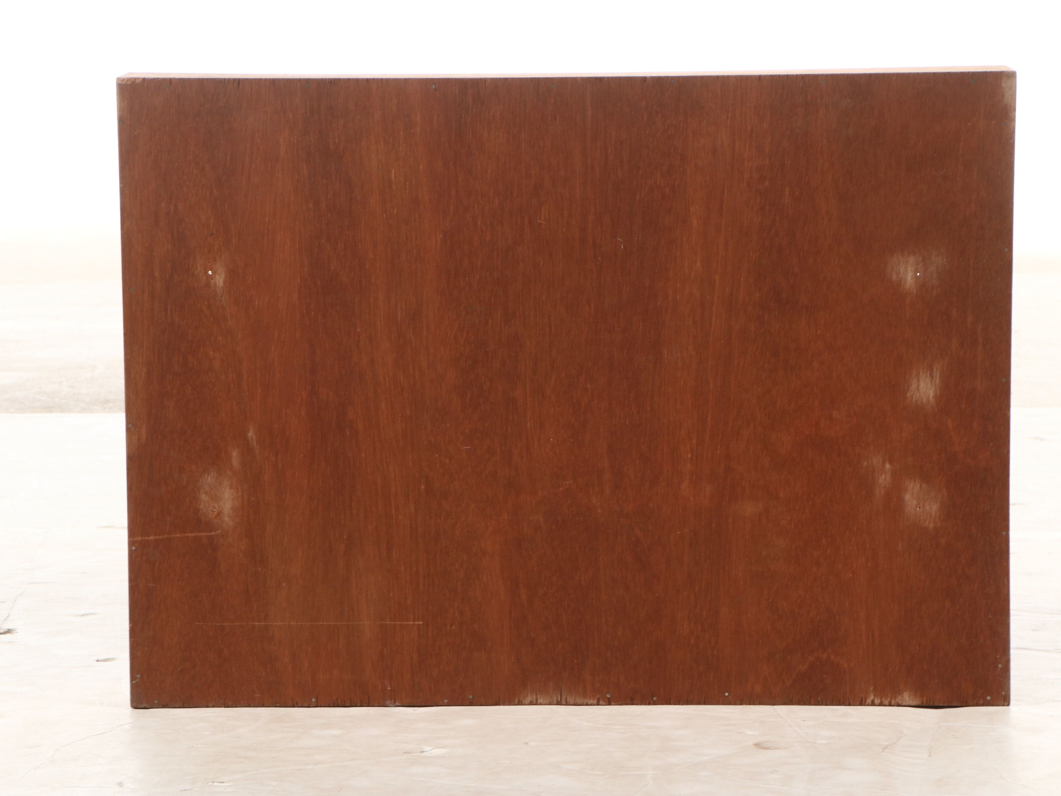 Mid Century Modern Style Wood and Glass Display Cabinets