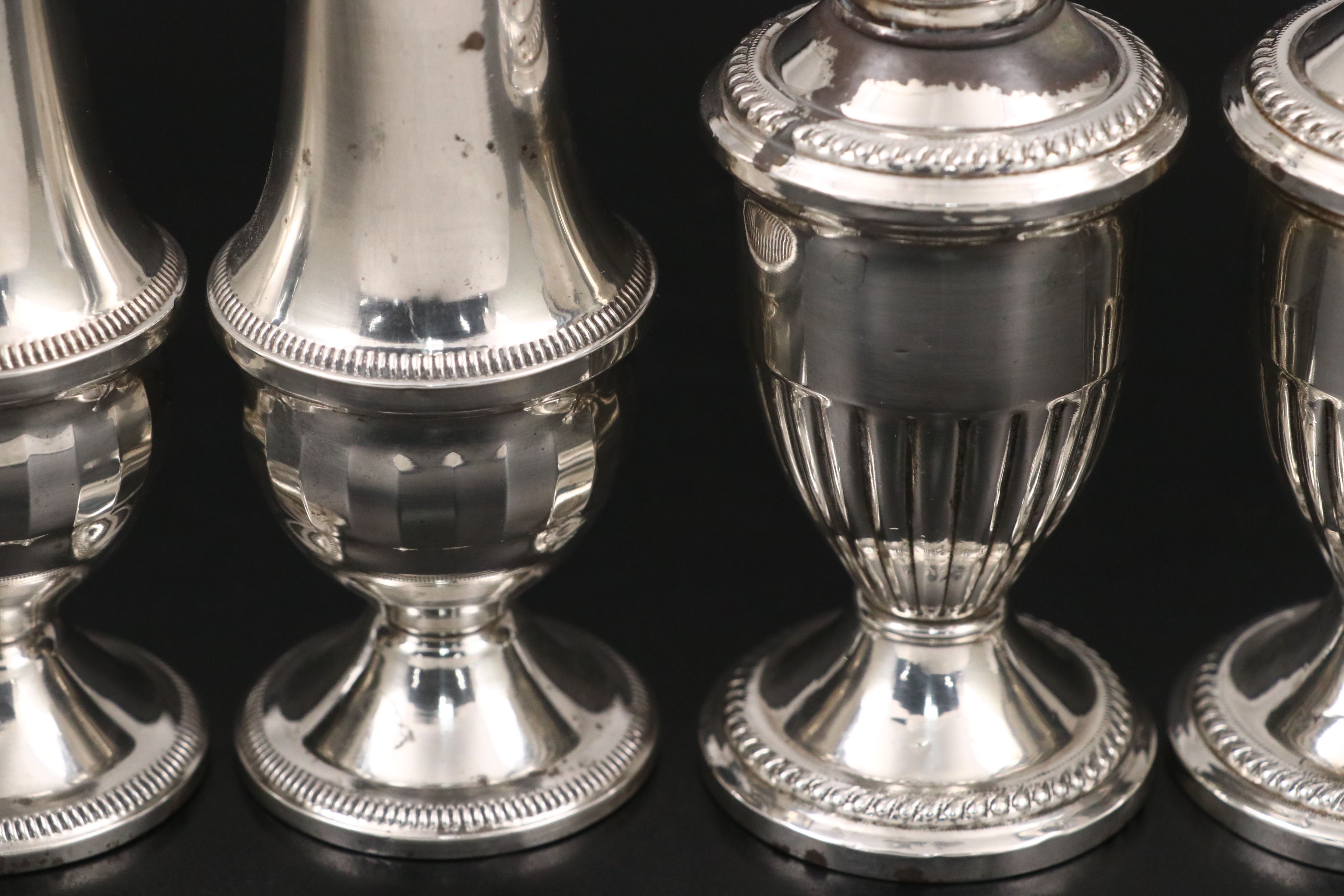 Towle Sterling Bowl with Duchin Creation and Other Sterling Shakers