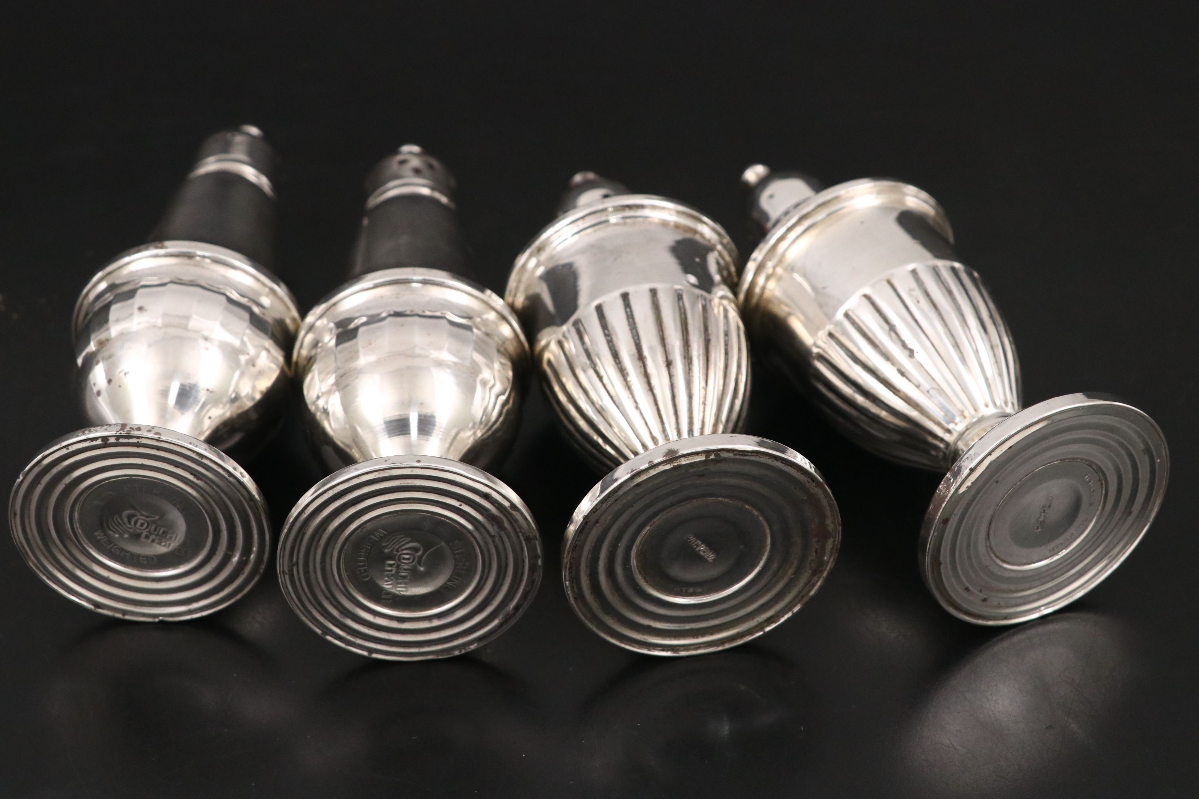 Towle Sterling Bowl with Duchin Creation and Other Sterling Shakers