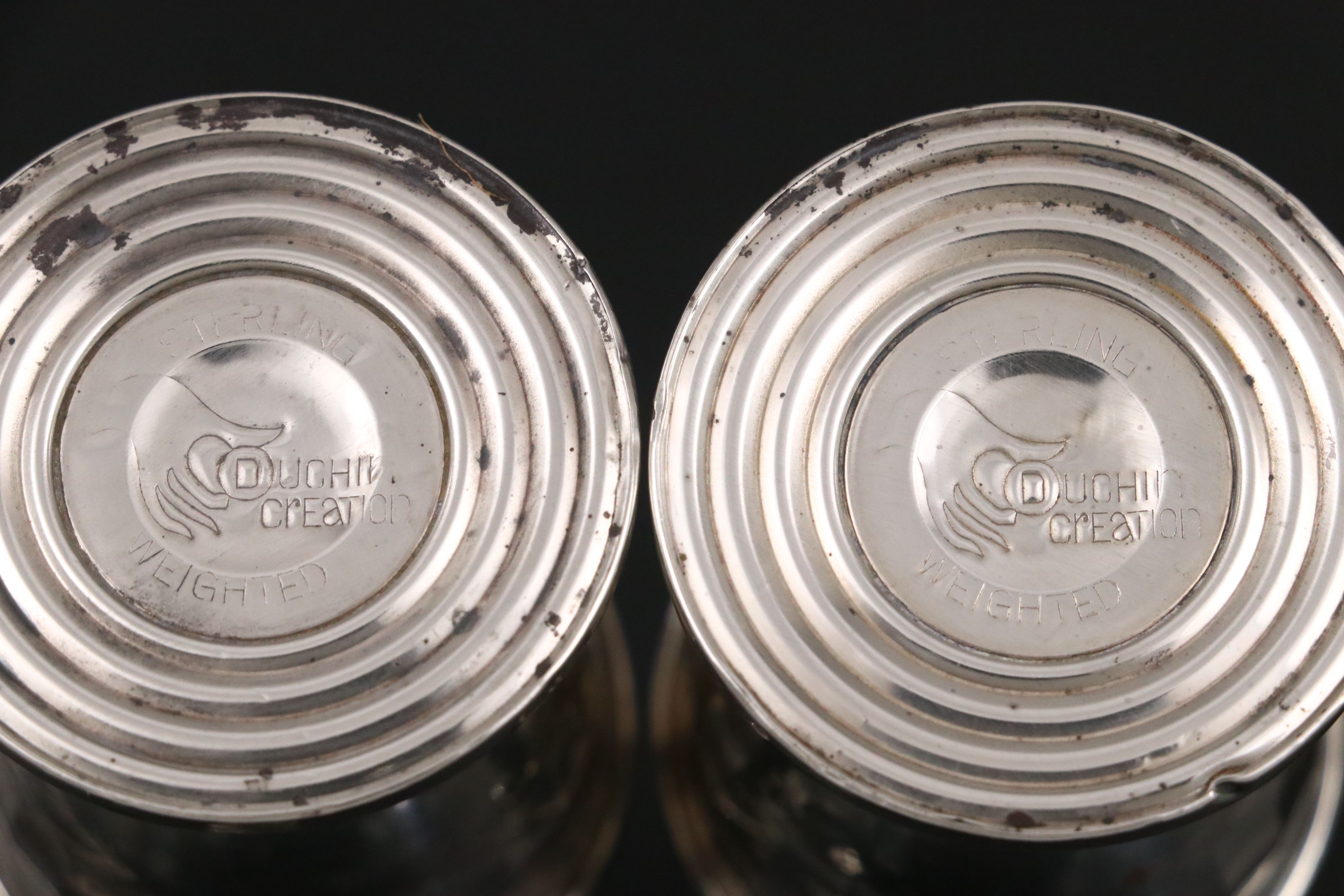 Towle Sterling Bowl with Duchin Creation and Other Sterling Shakers