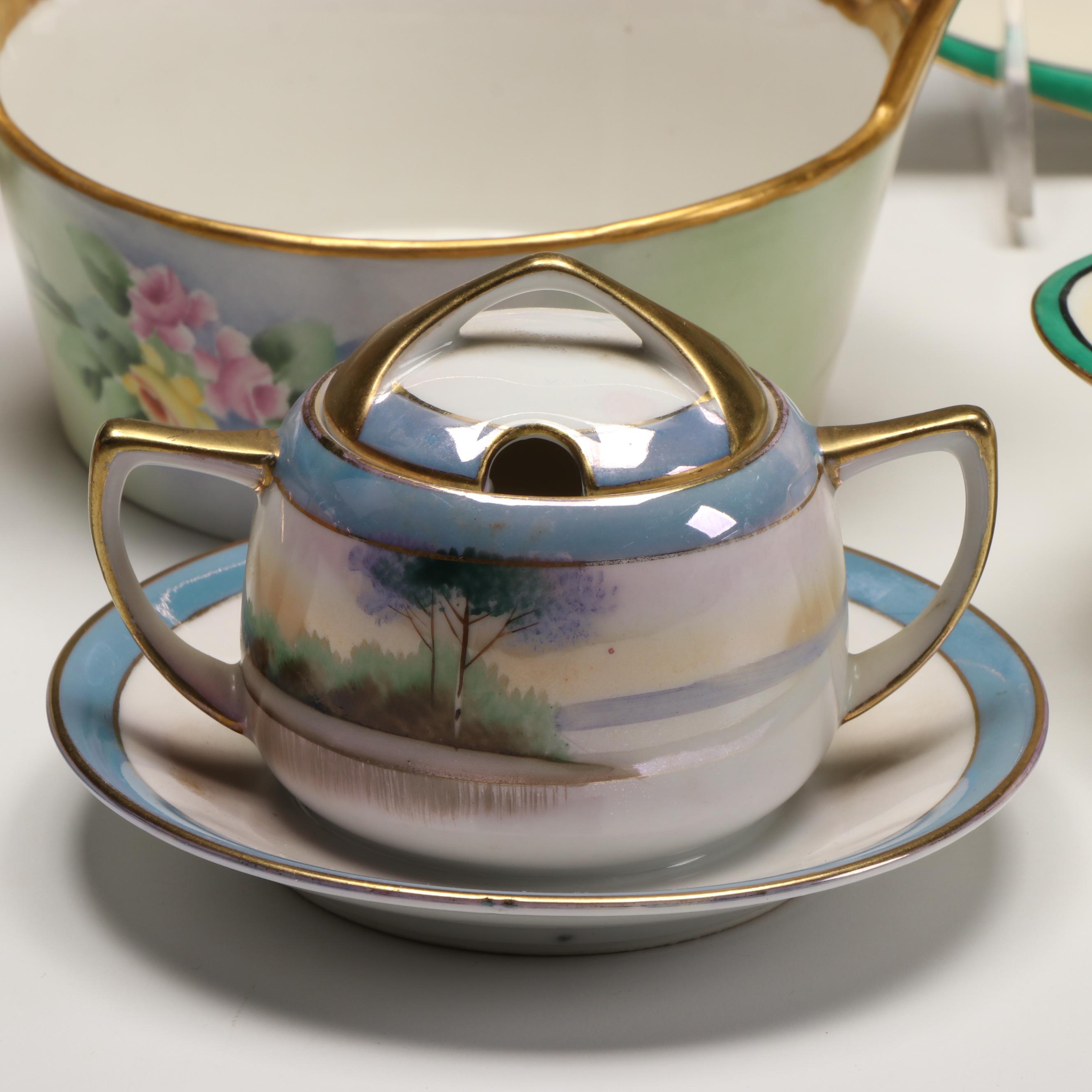 Noritake, T & V, Meito, and Other Porcelain Tableware