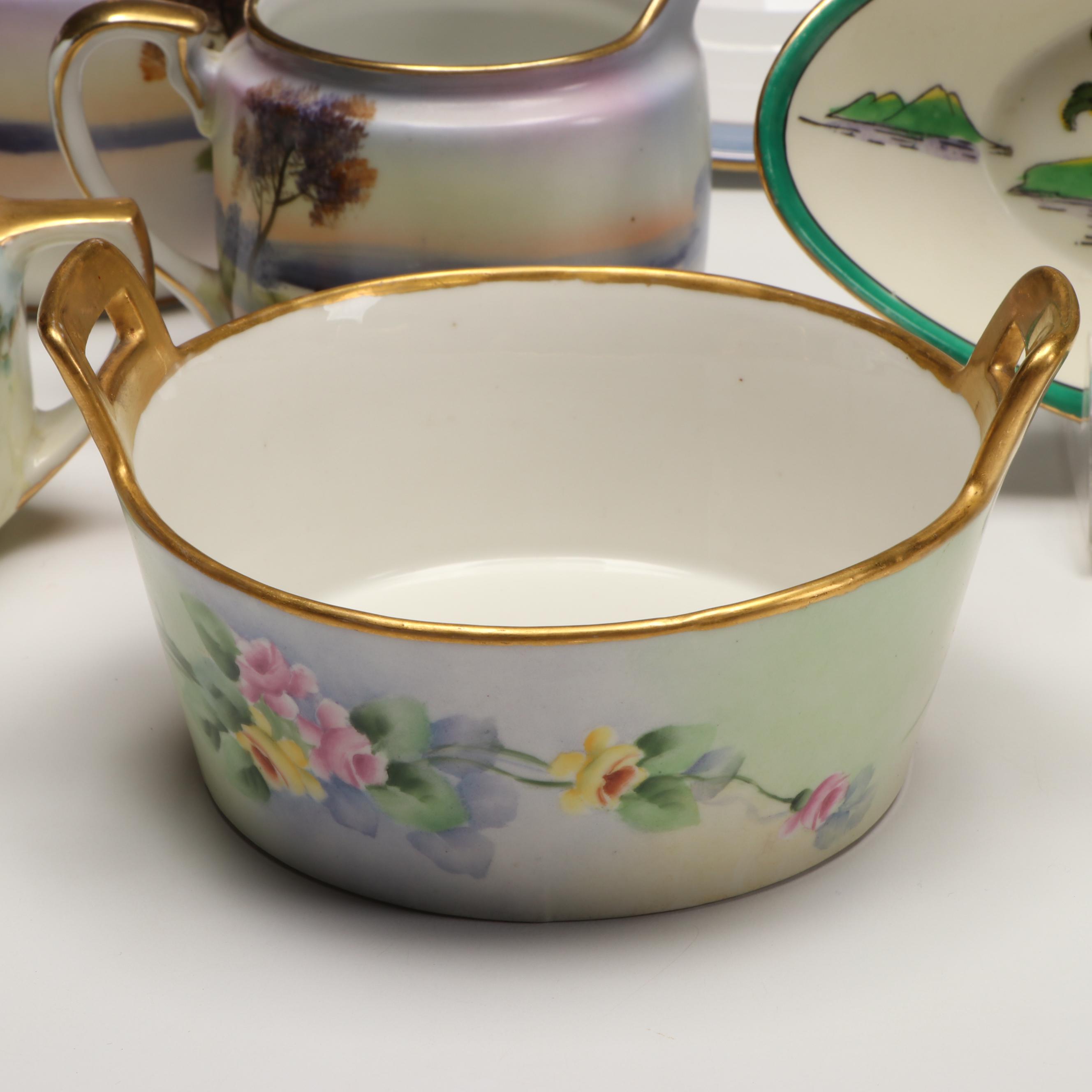 Noritake, T & V, Meito, and Other Porcelain Tableware