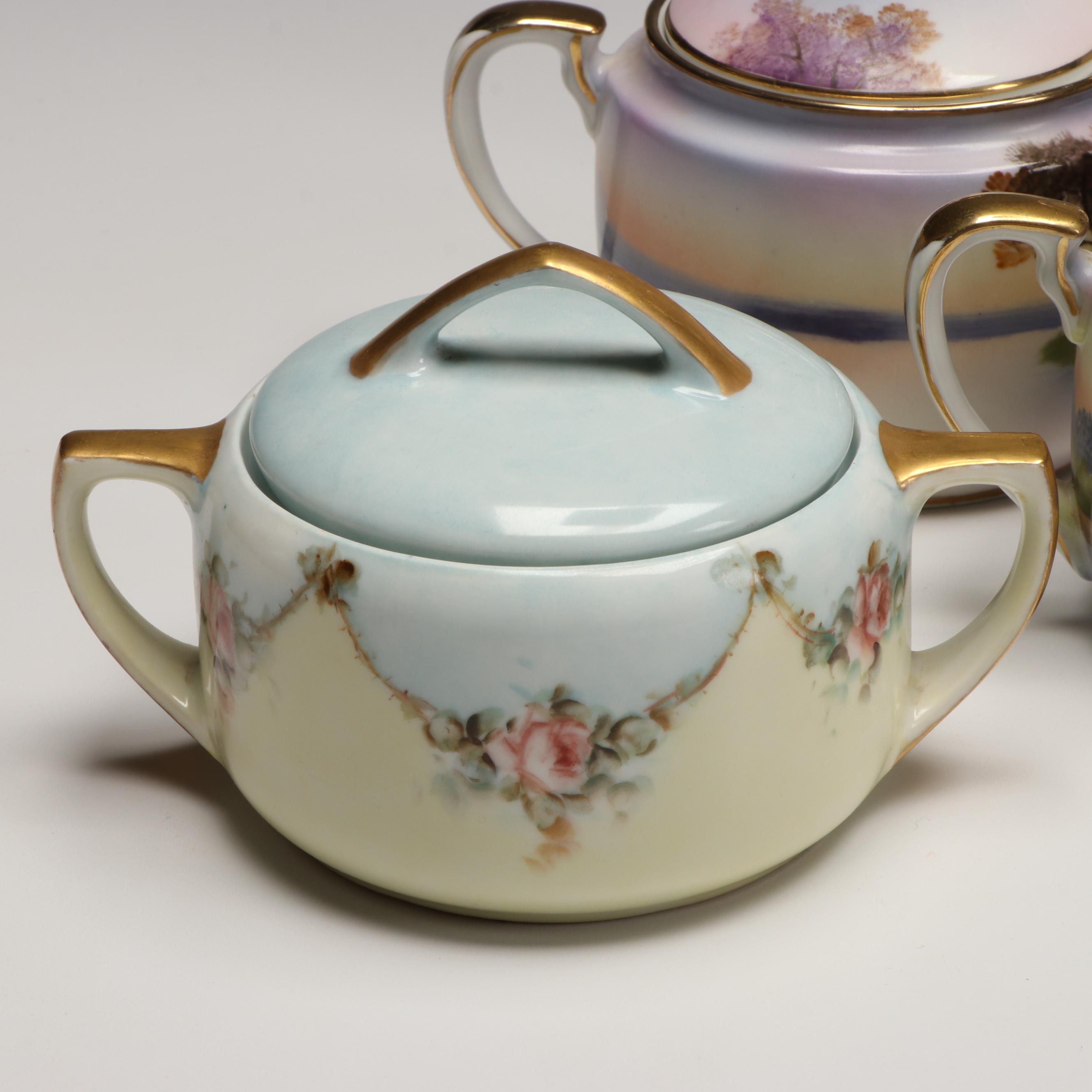 Noritake, T & V, Meito, and Other Porcelain Tableware