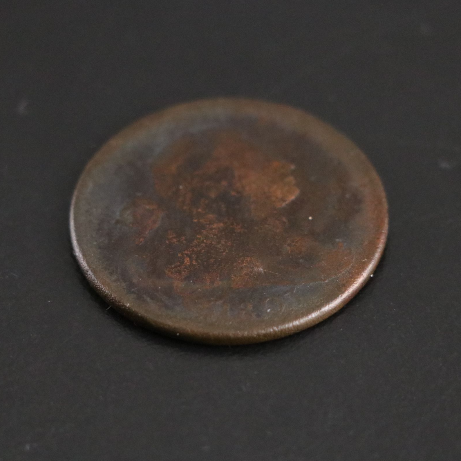 1803 Draped Bust One Cent Coin, Early 19th Century