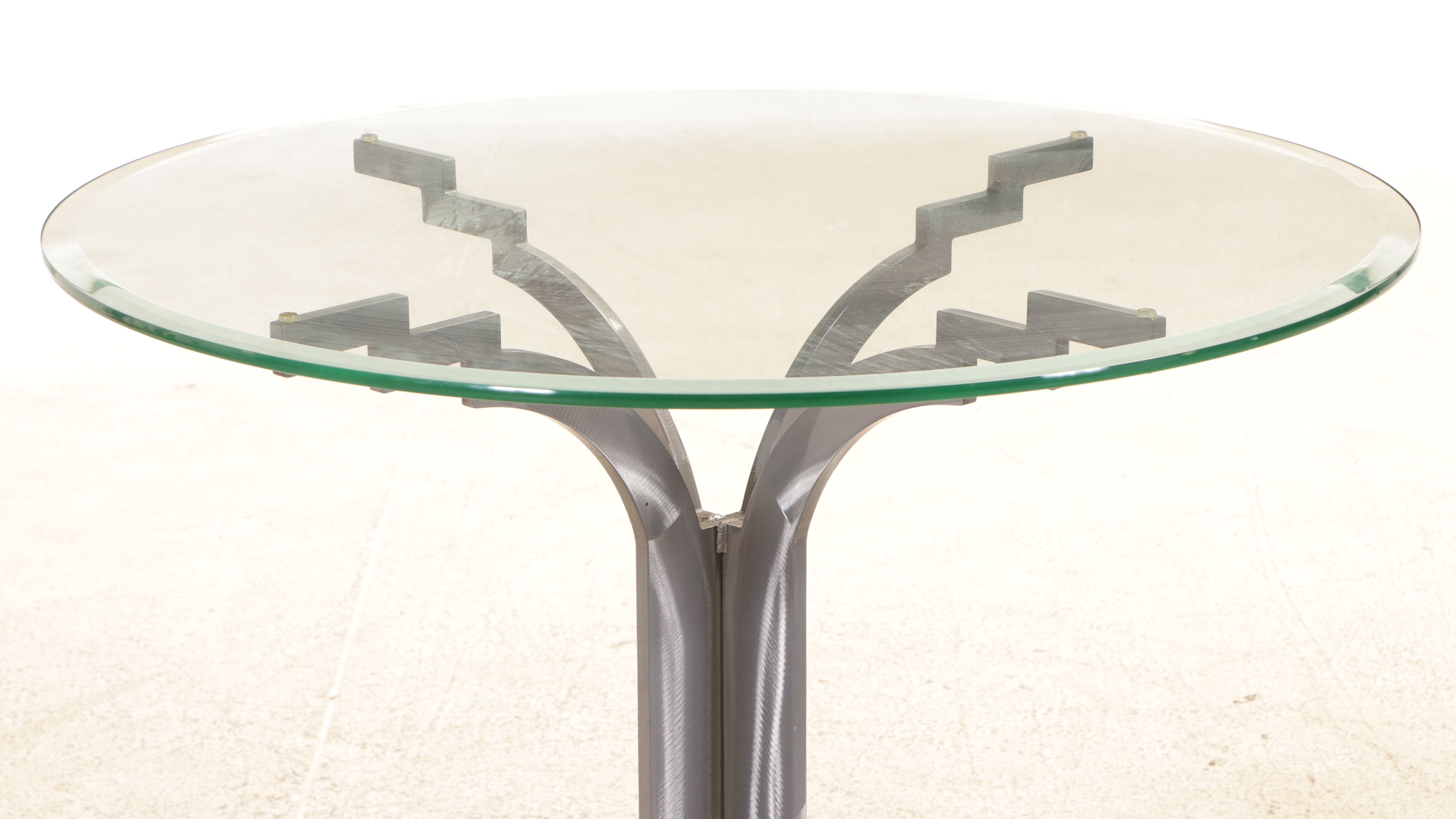 Three Piece Modern Art Deco Style Dining Set