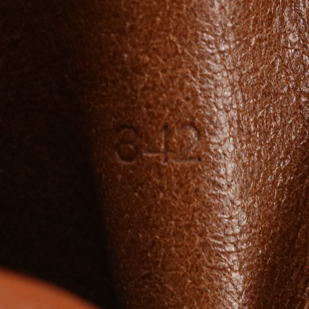 Louis Vuitton Sac Weekend PM Zip Tote in Monogram Canvas and Brown Leather