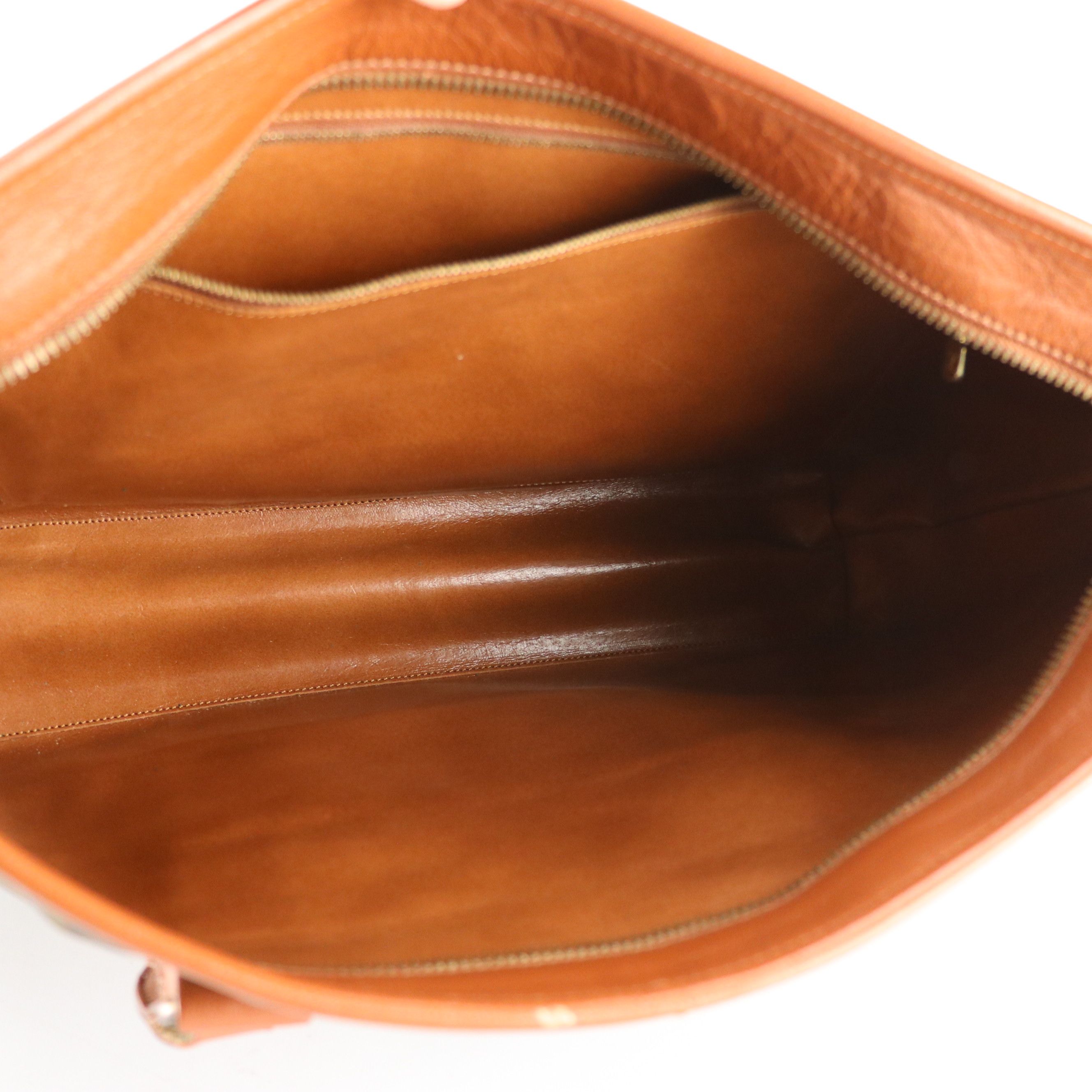 Louis Vuitton Sac Weekend PM Zip Tote in Monogram Canvas and Brown Leather