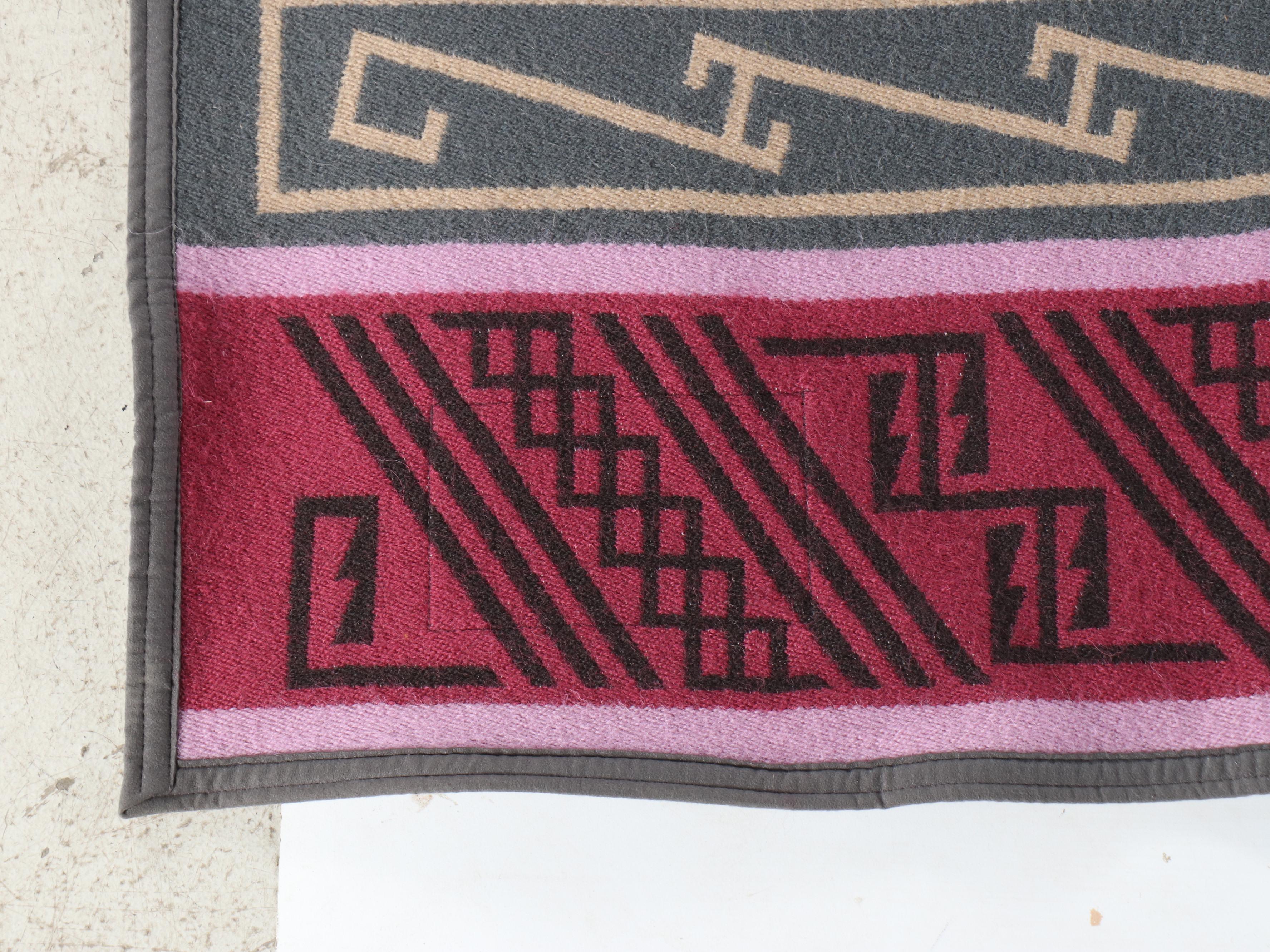 Sakiestewa "The Ancient Blanket Series "de Chelly" Wool Blanket