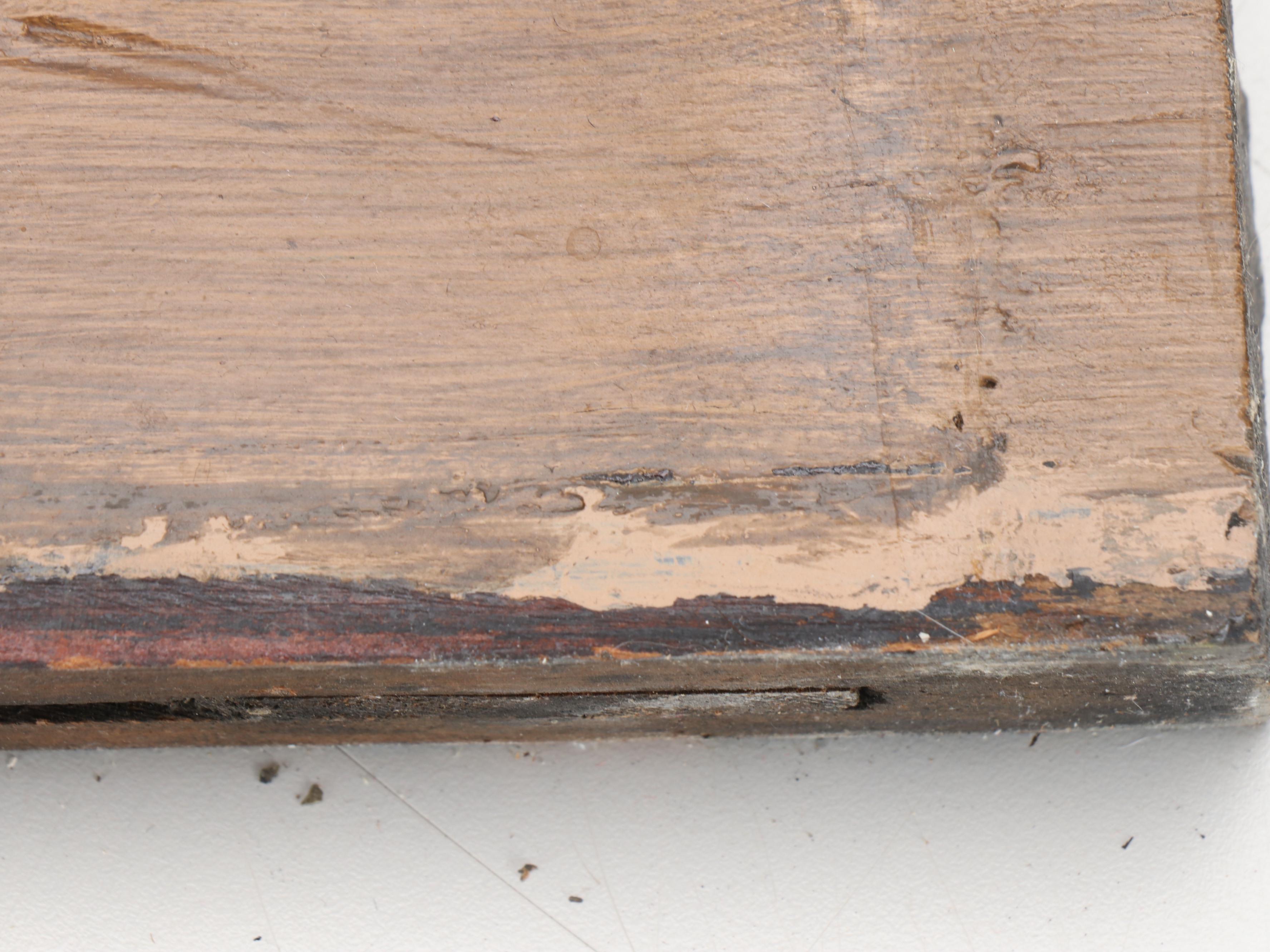 Arts and Crafts Style Pair of Stained Glass Window Panels