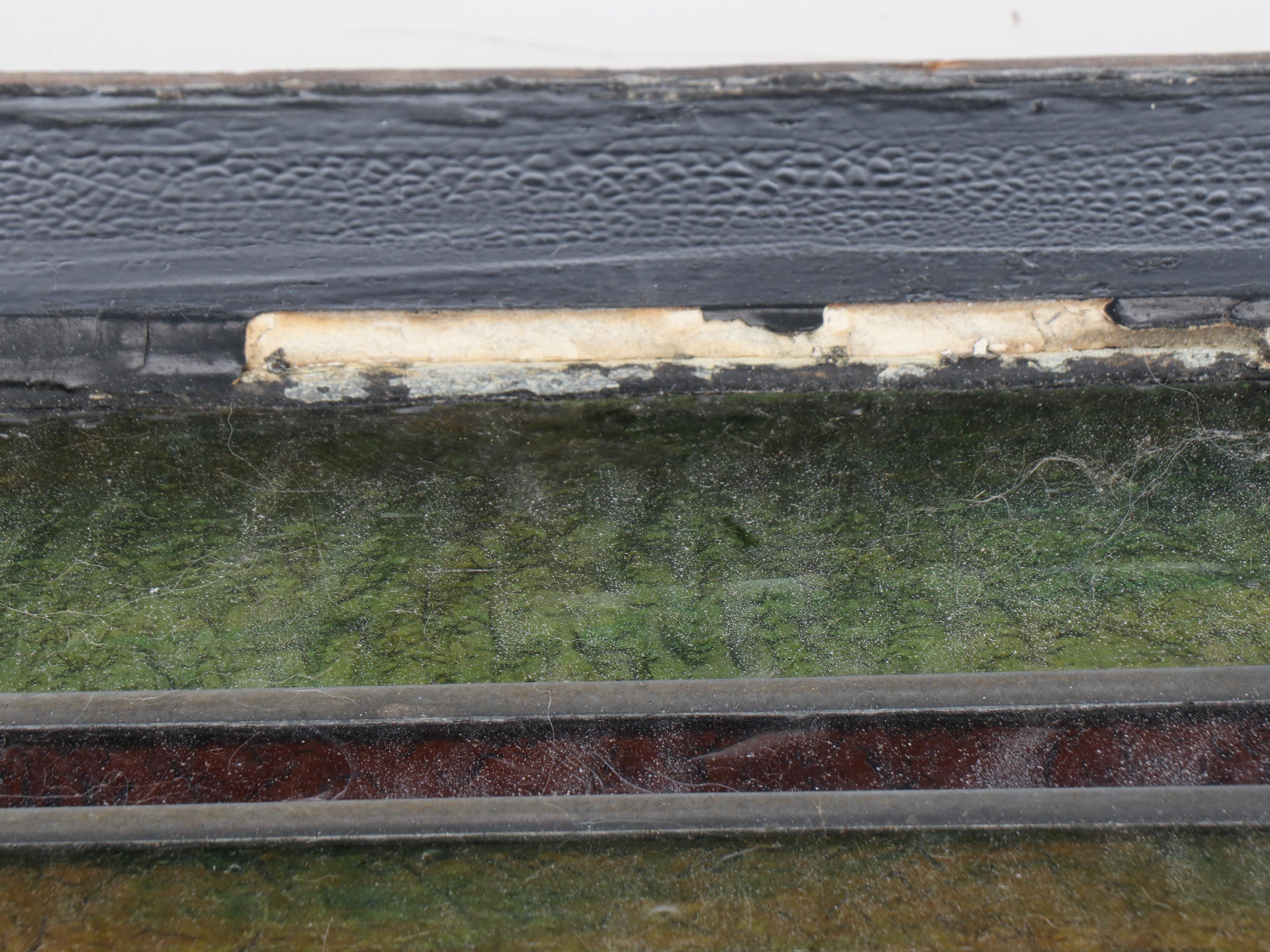 Arts and Crafts Style Pair of Stained Glass Window Panels