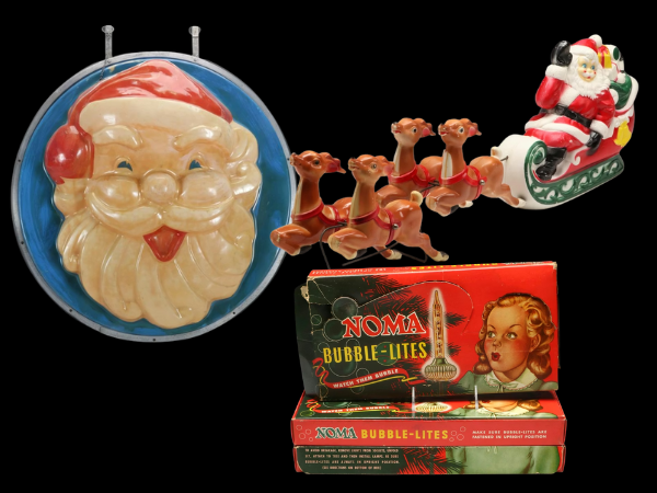 The Mid-Century Holiday Decor Sale: A Massive Collection of Blow Molds, Bubble Lights and Vintage Holiday Kitsch