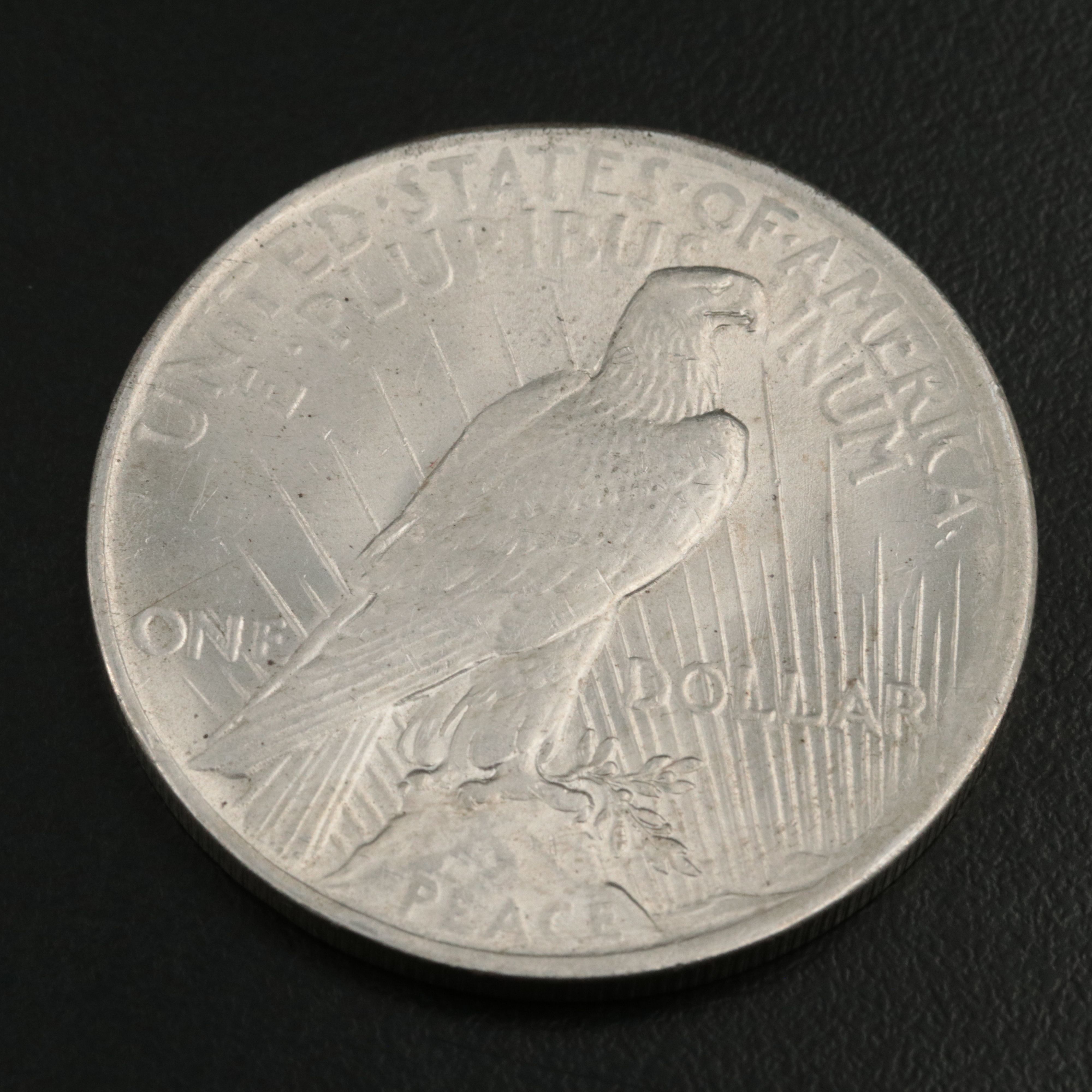 U.S. Morgan and a Peace dollar