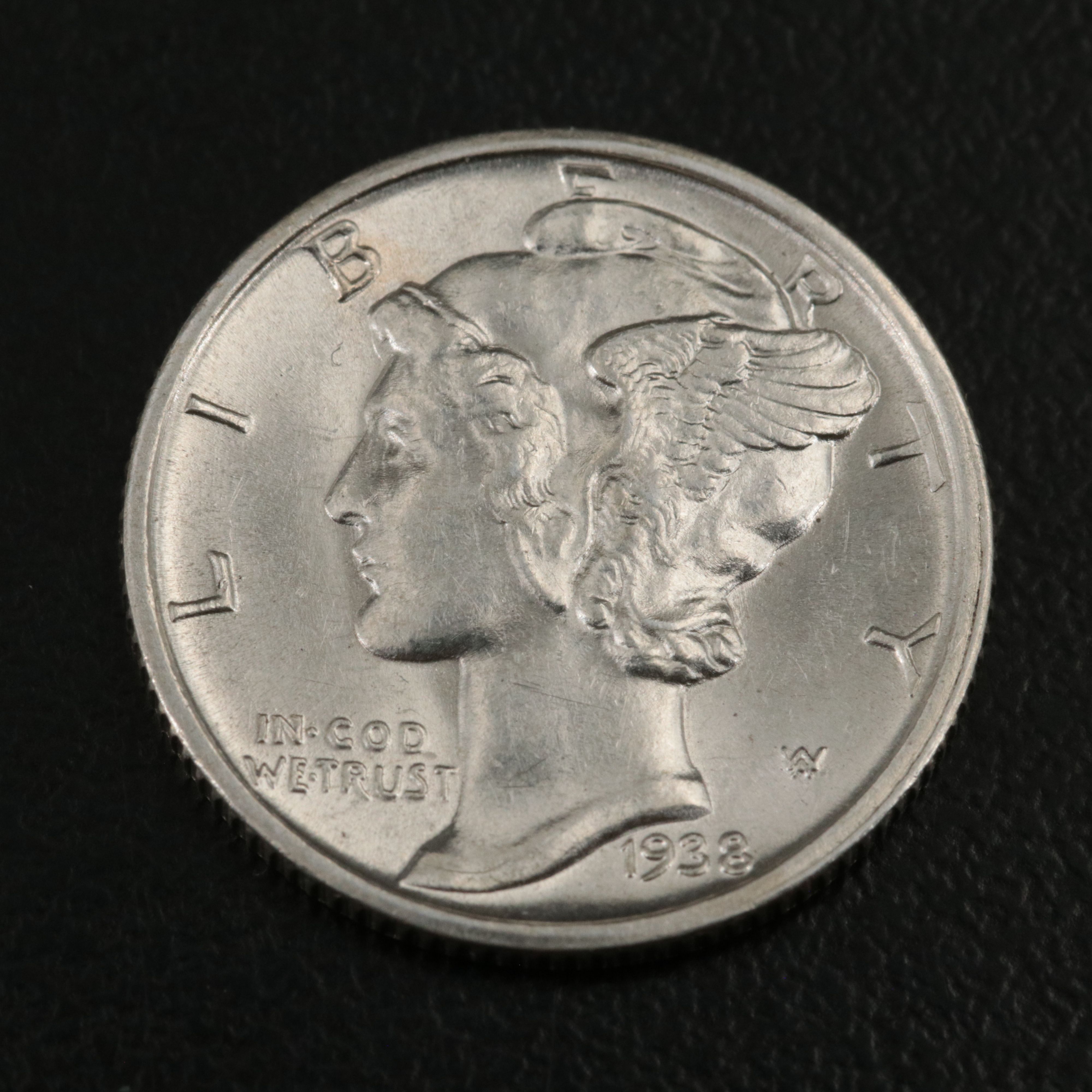 1938 and 1938-D Uncirculated Mercury Dimes
