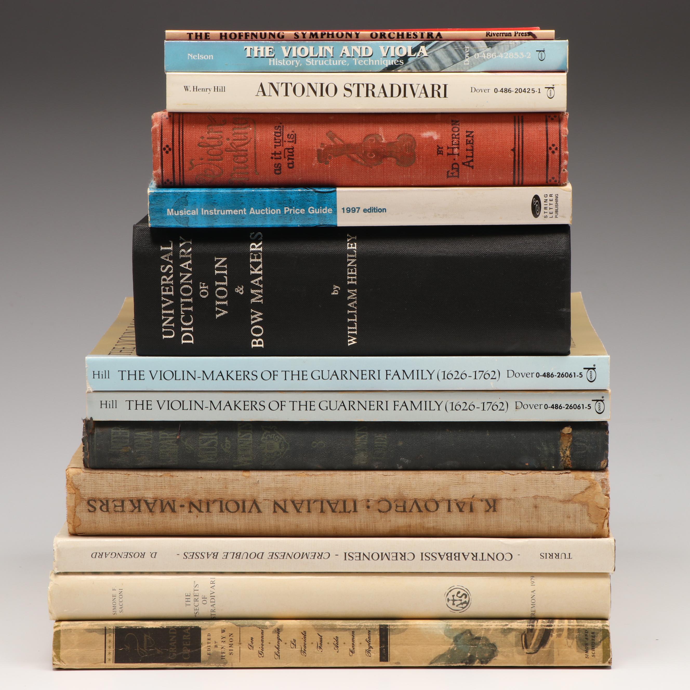 "The International Library of Music" and More Music History Books