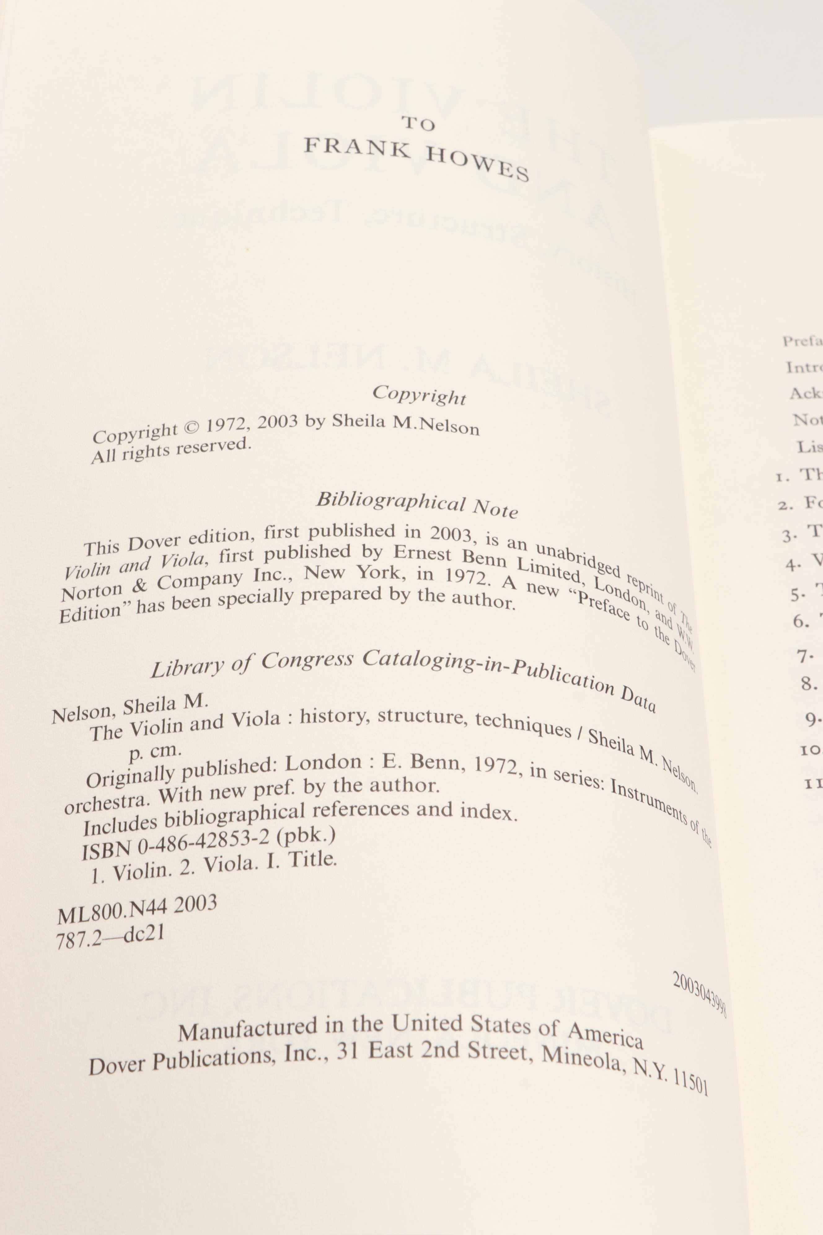 "The International Library of Music" and More Music History Books