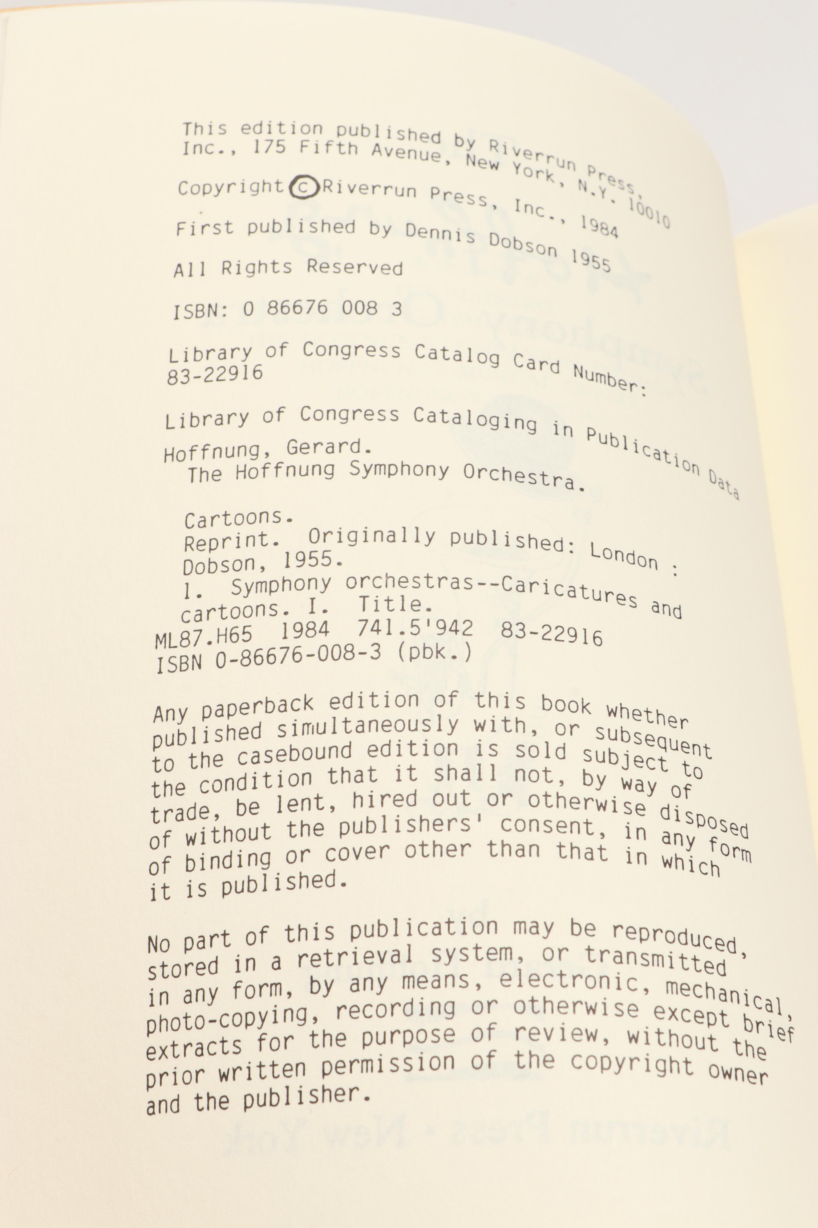 "The International Library of Music" and More Music History Books