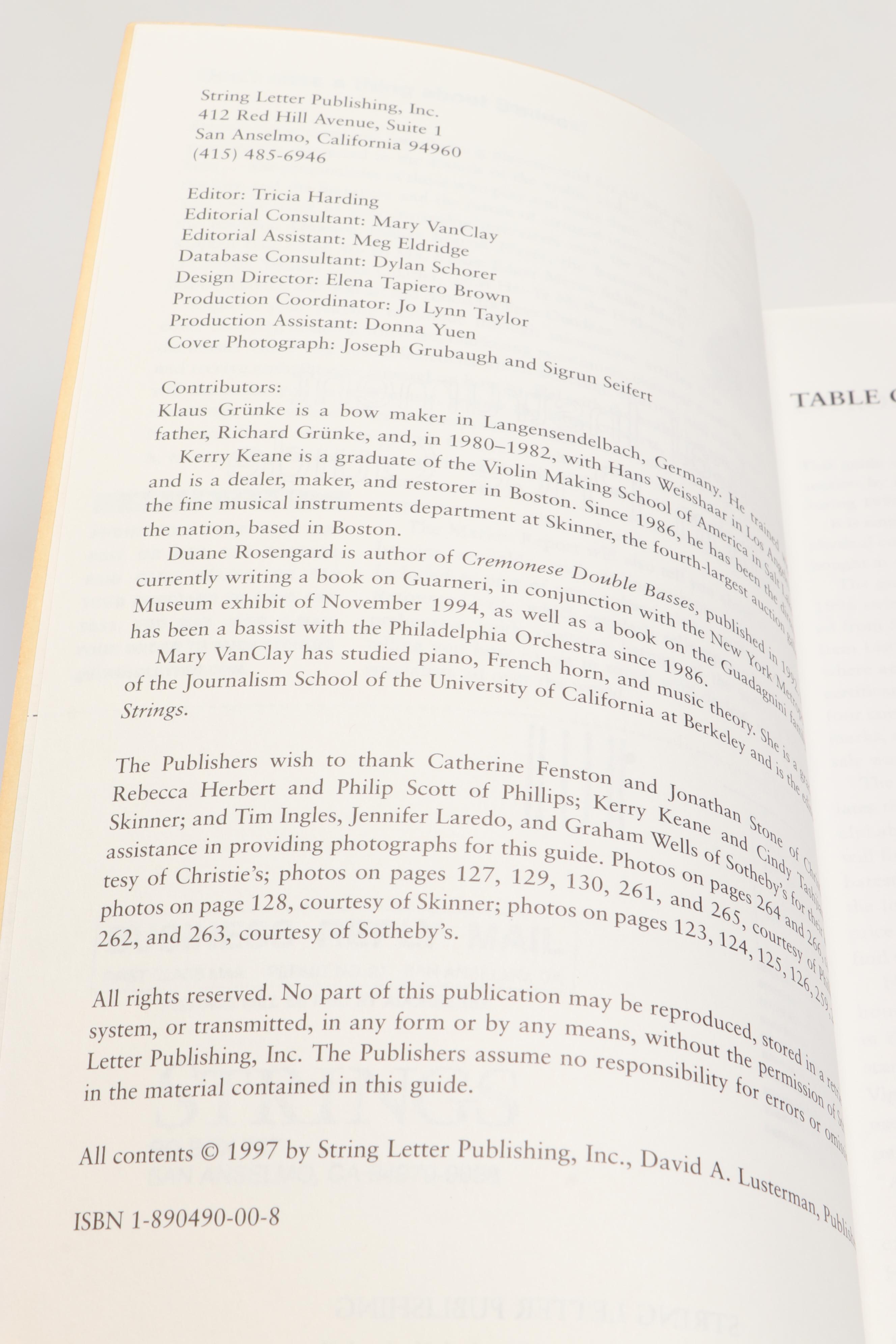 "The International Library of Music" and More Music History Books