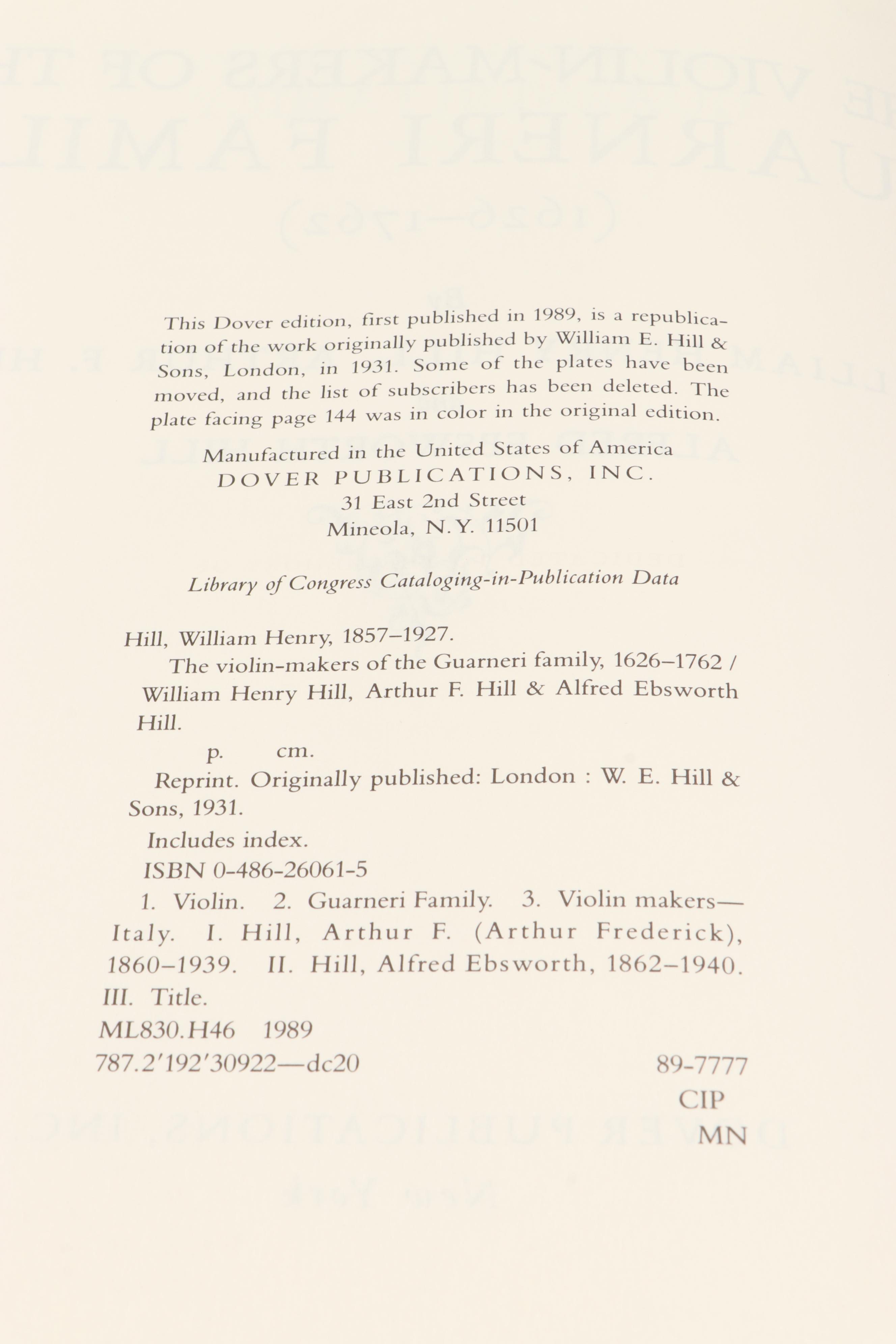 "The International Library of Music" and More Music History Books