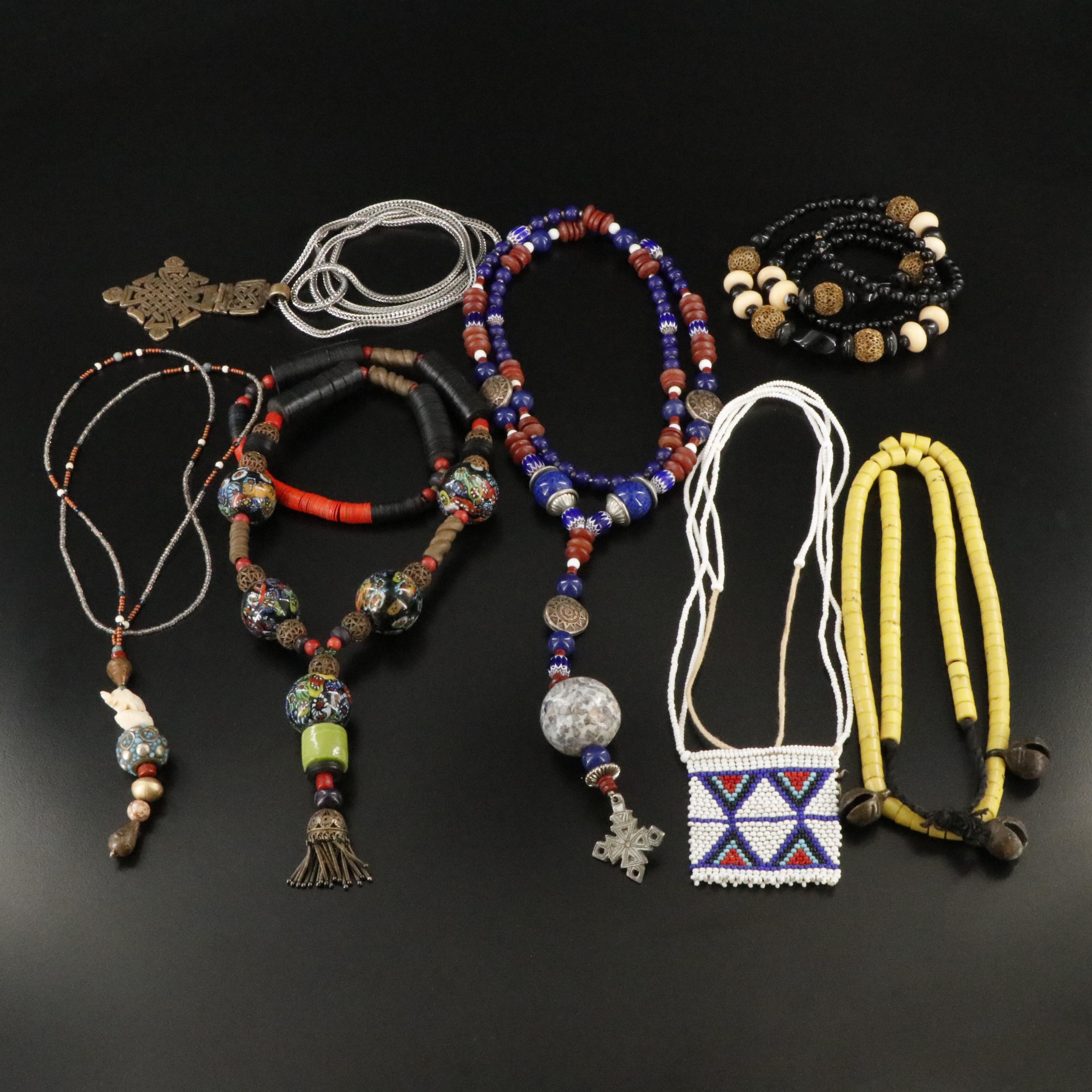 African Inspired Tribal Necklaces