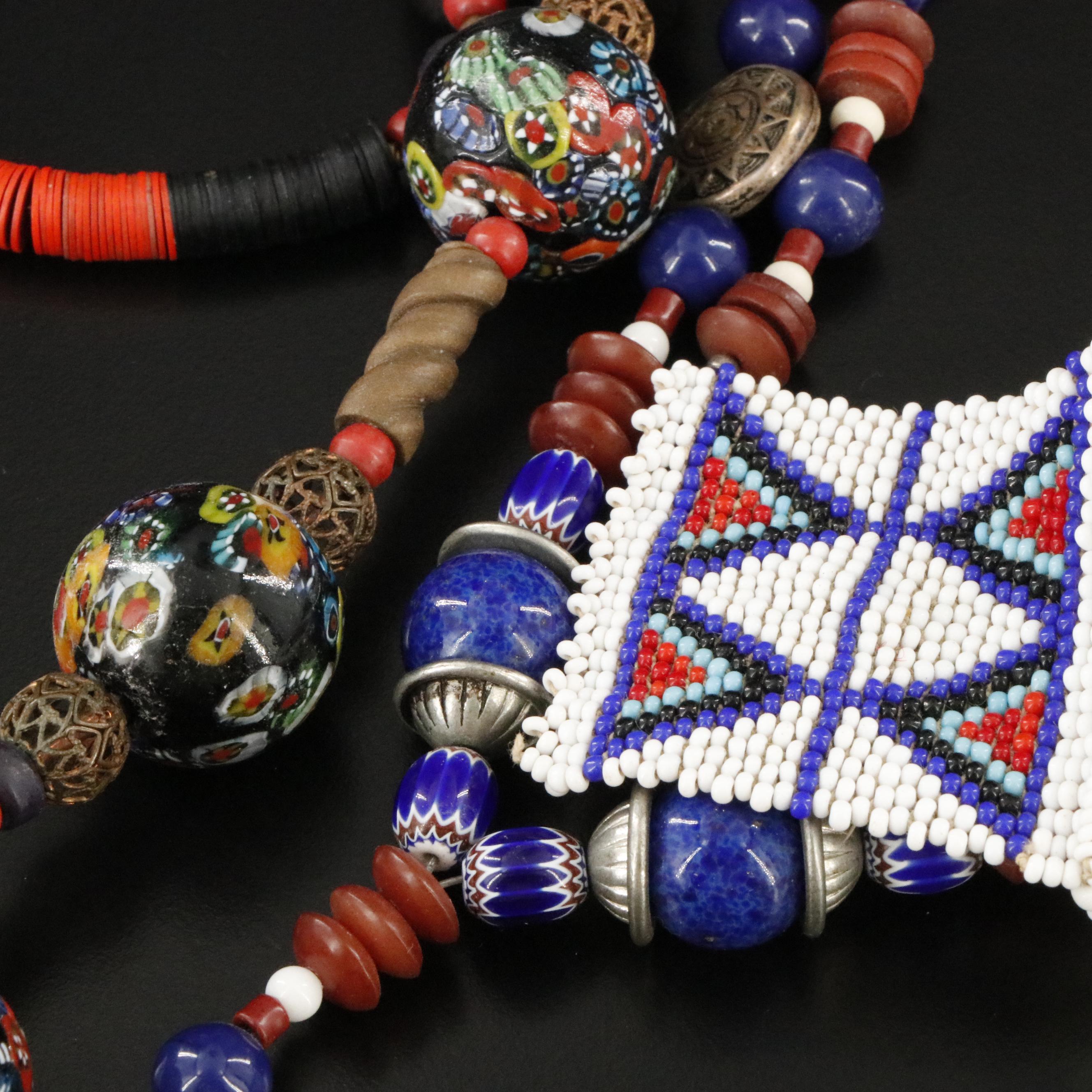 African Inspired Tribal Necklaces