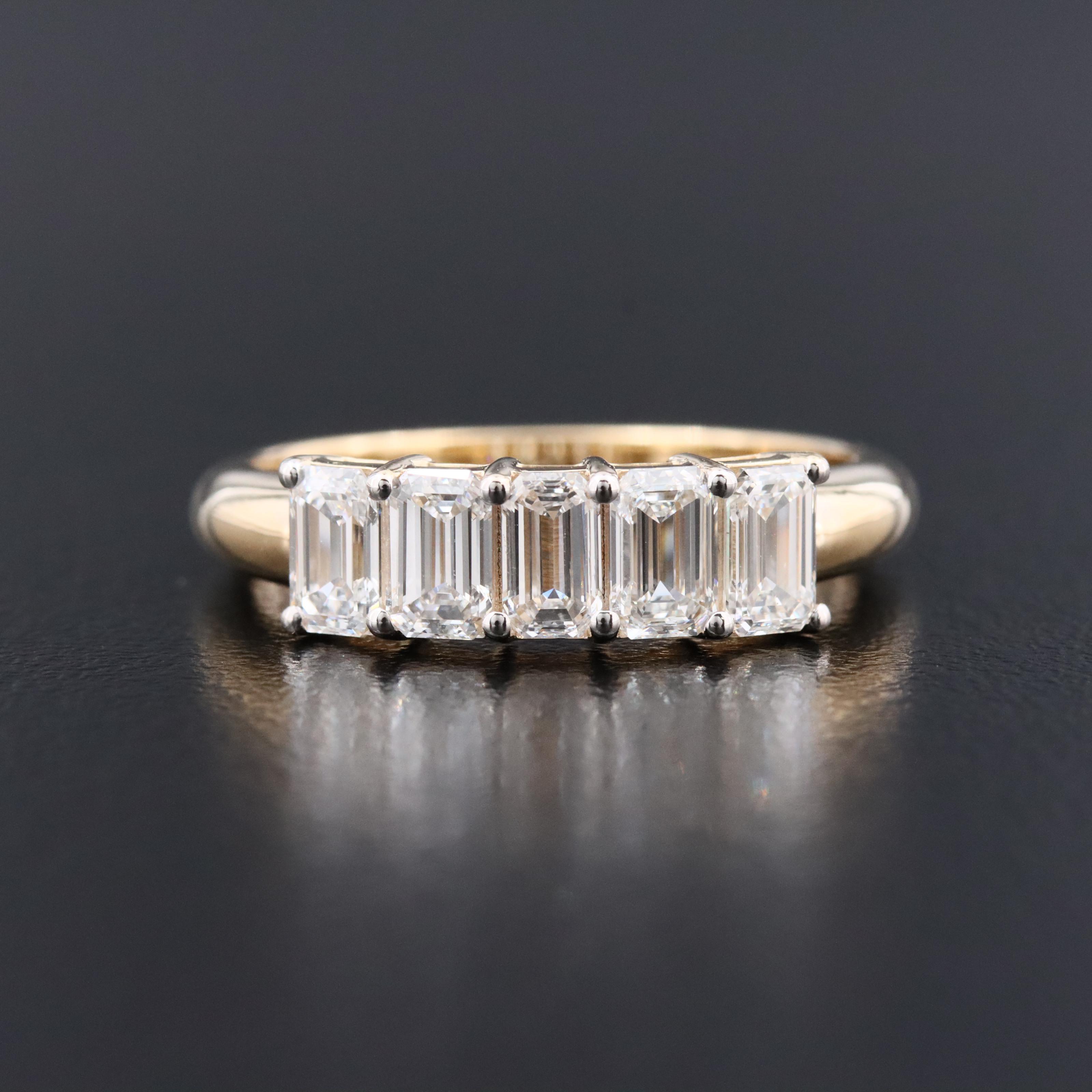 14K 1.37 CTW Lab Grown Diamond Ring