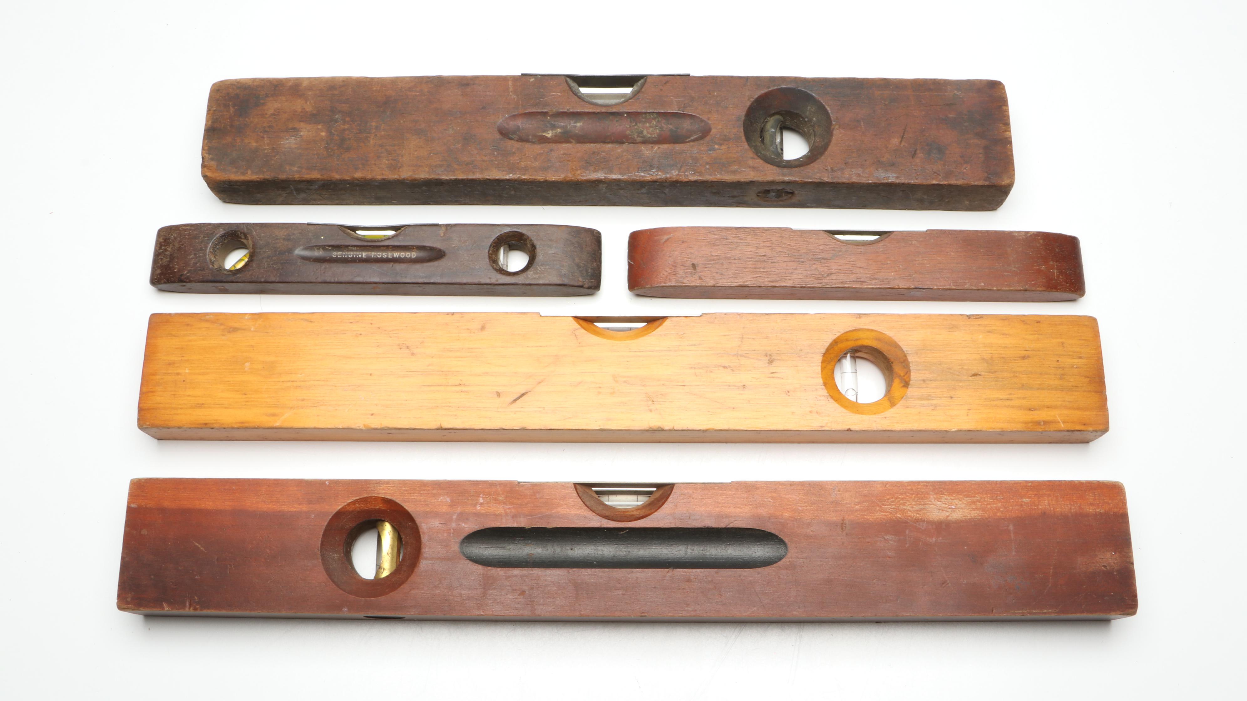 Stanley Handyman Rosewood with More Levels, Hand Plane and Other Tools