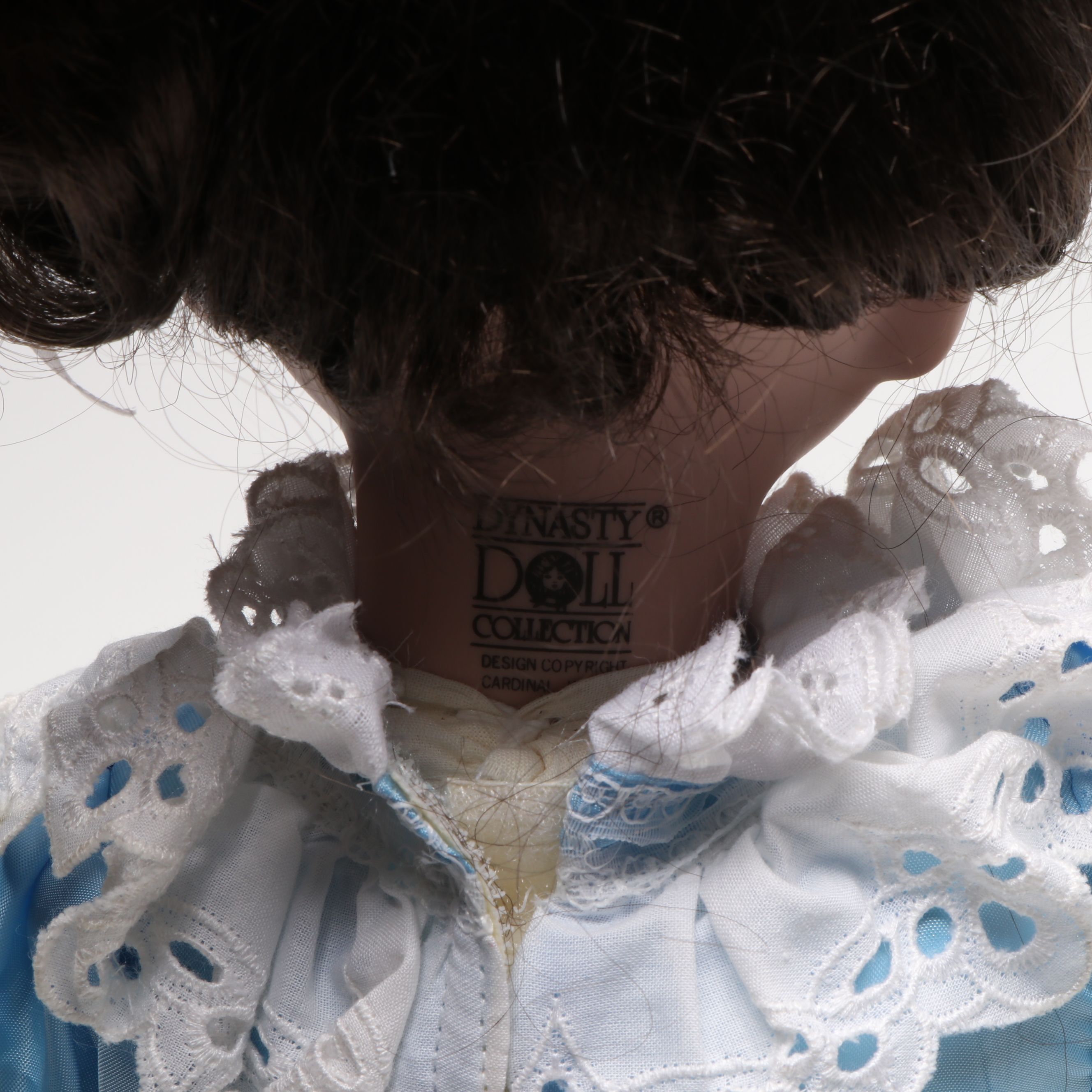 Victorian Style Geppeddo and Other Clothed Bisque Dolls